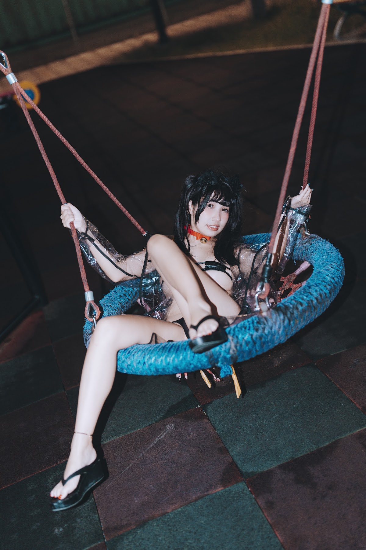 Coser@慕慕Momo – 溜雨衣貓貓 - P9