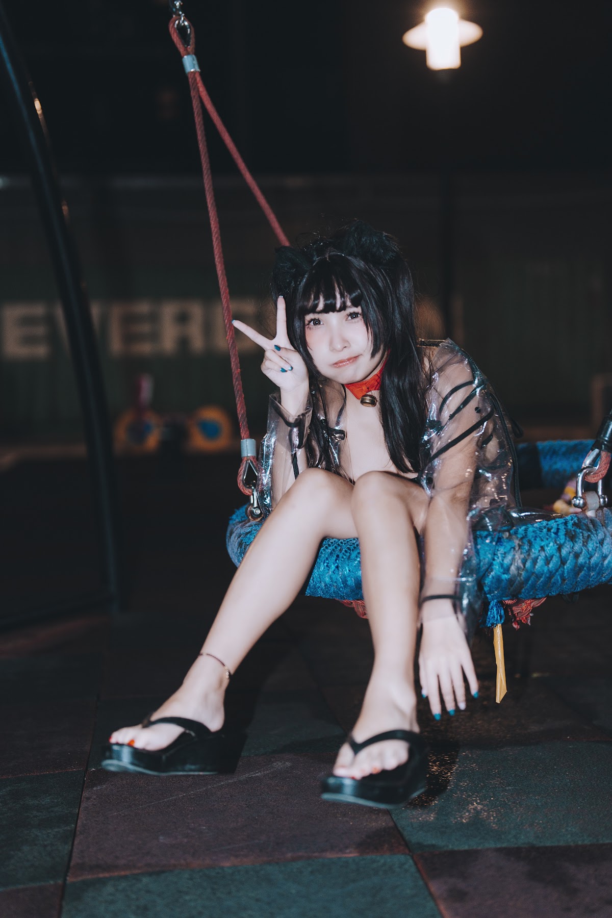 Coser@慕慕Momo – 溜雨衣貓貓 - P10