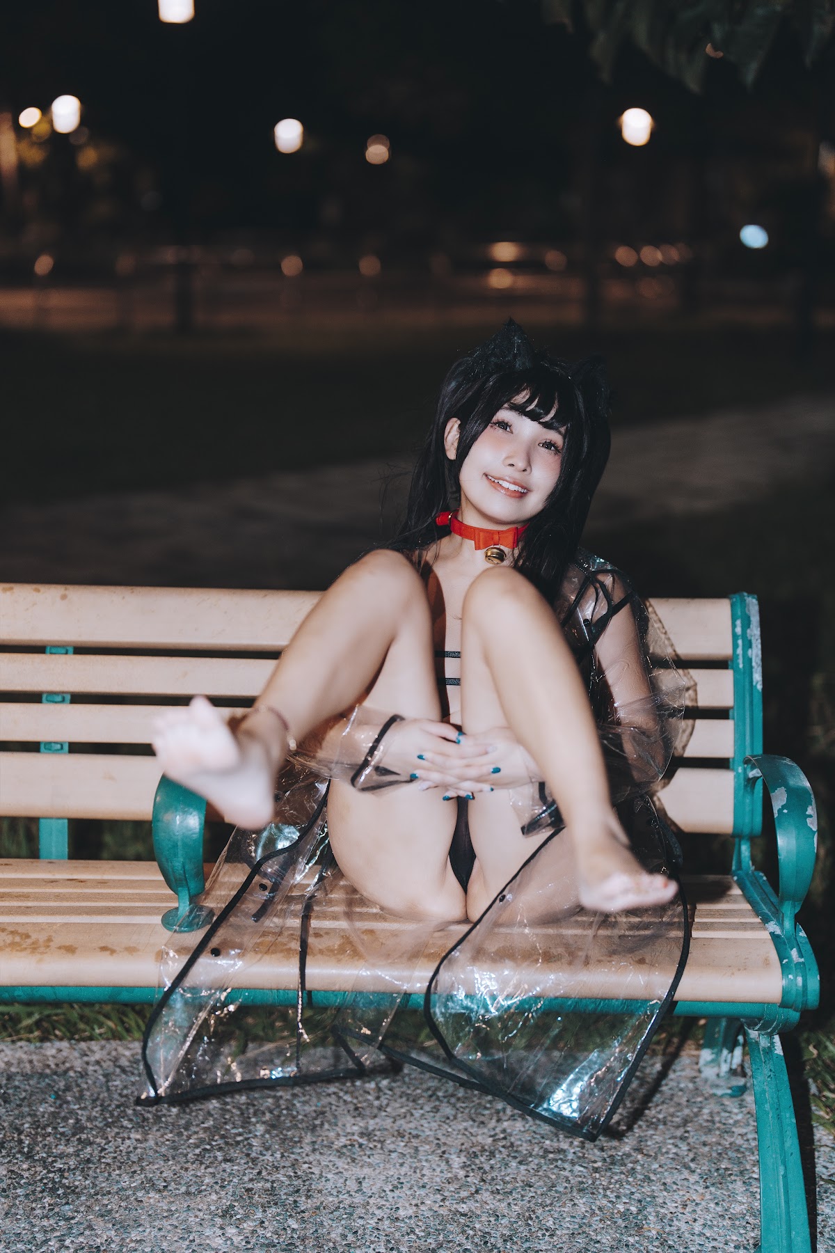 Coser@慕慕Momo – 溜雨衣貓貓 - P15