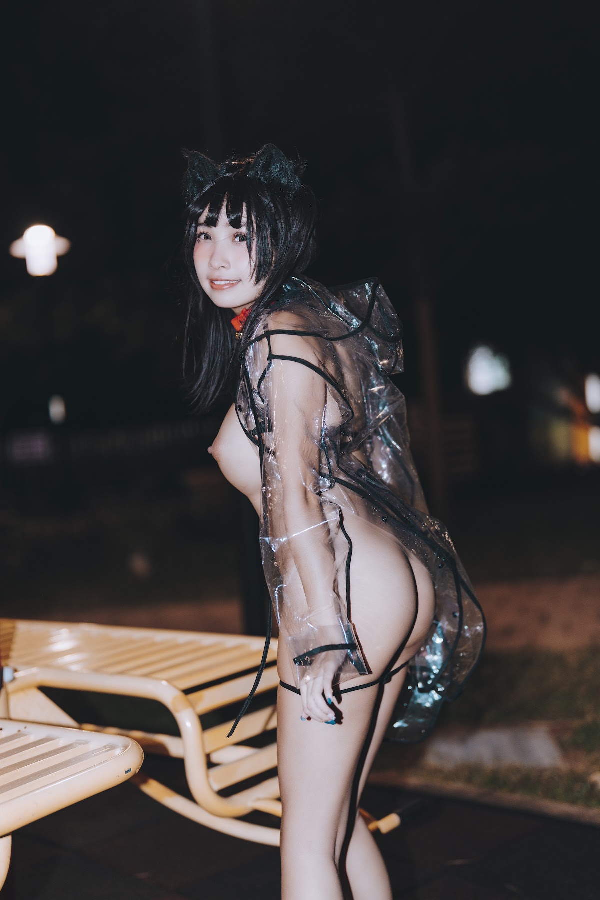 Coser@慕慕Momo – 溜雨衣貓貓 - P17