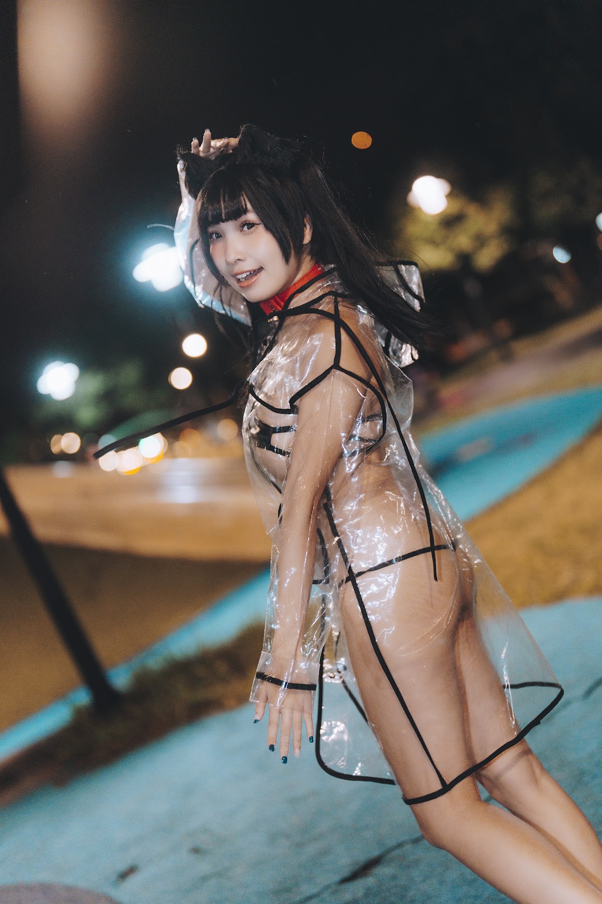 Coser@慕慕Momo – 溜雨衣貓貓 - P2