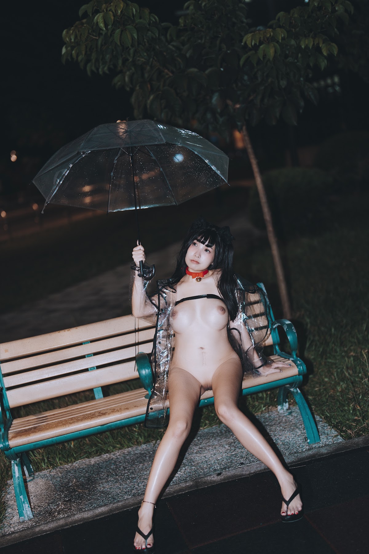 Coser@慕慕Momo – 溜雨衣貓貓 - P29