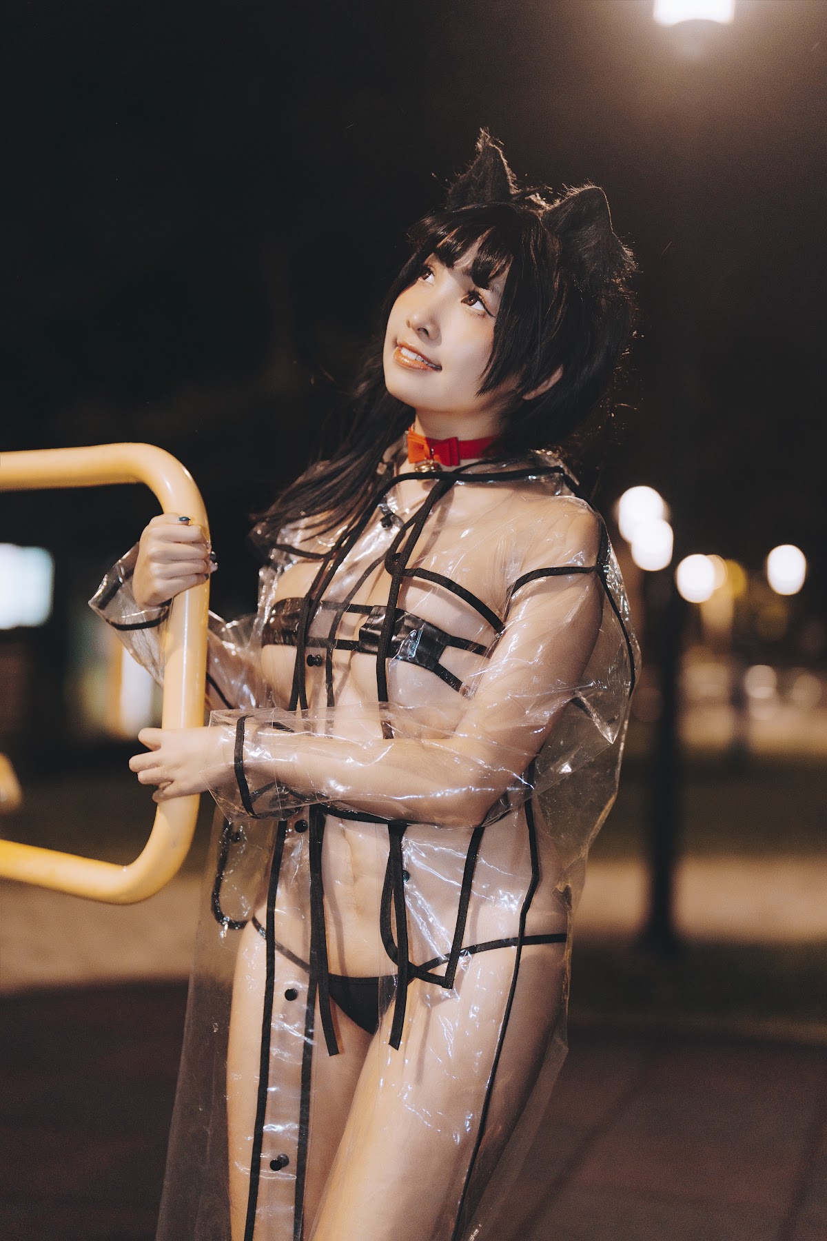 Coser@慕慕Momo – 溜雨衣貓貓 - P44