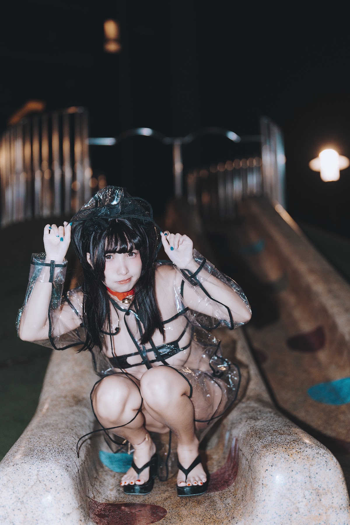 Coser@慕慕Momo – 溜雨衣貓貓 - P4