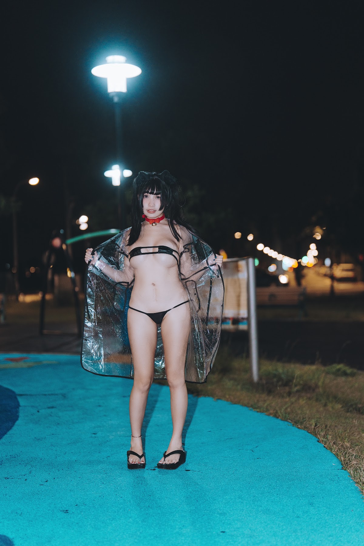 Coser@慕慕Momo – 溜雨衣貓貓 - P5