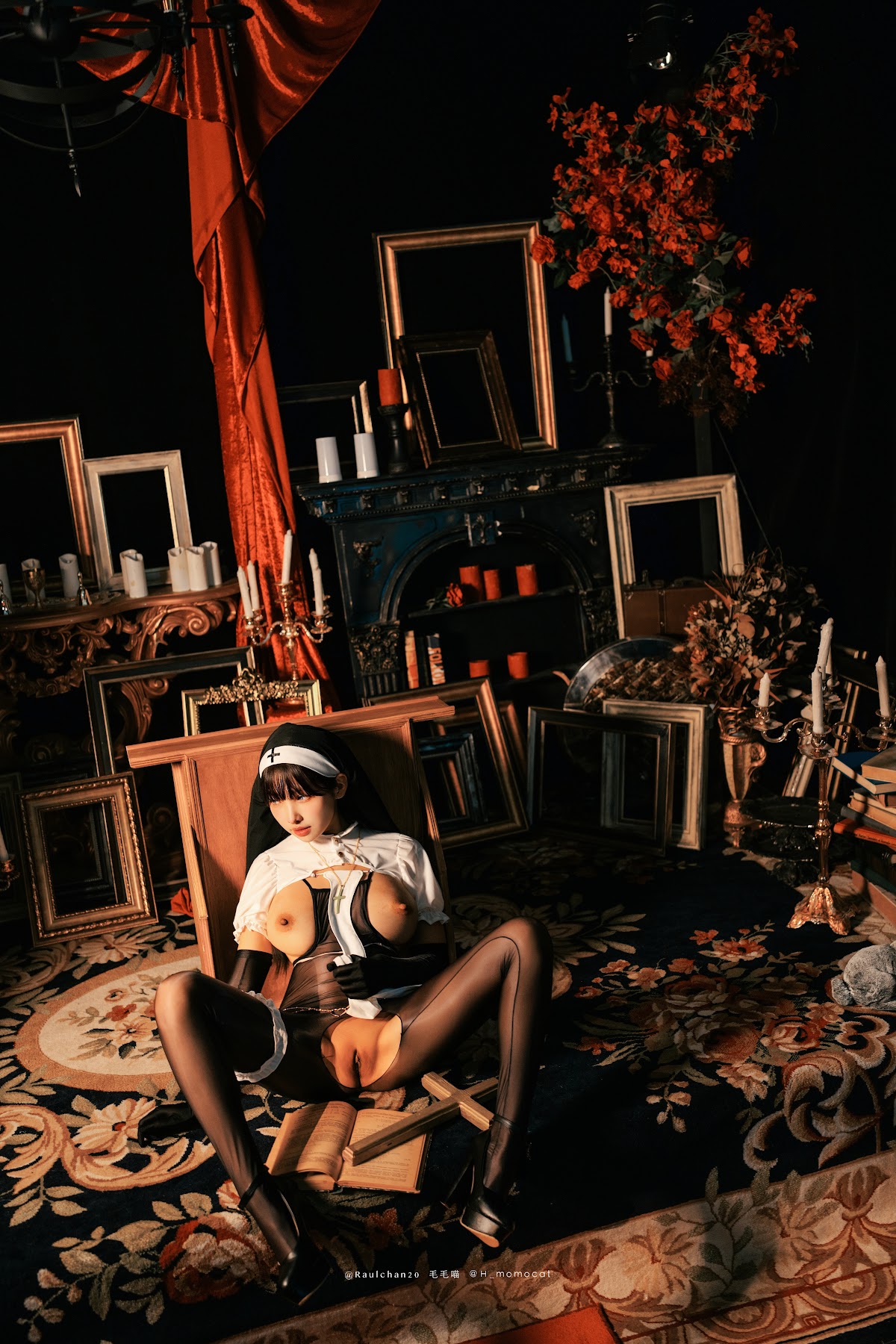 Coser@慕慕Momo – 肉體淨化世間罪惡 - P48