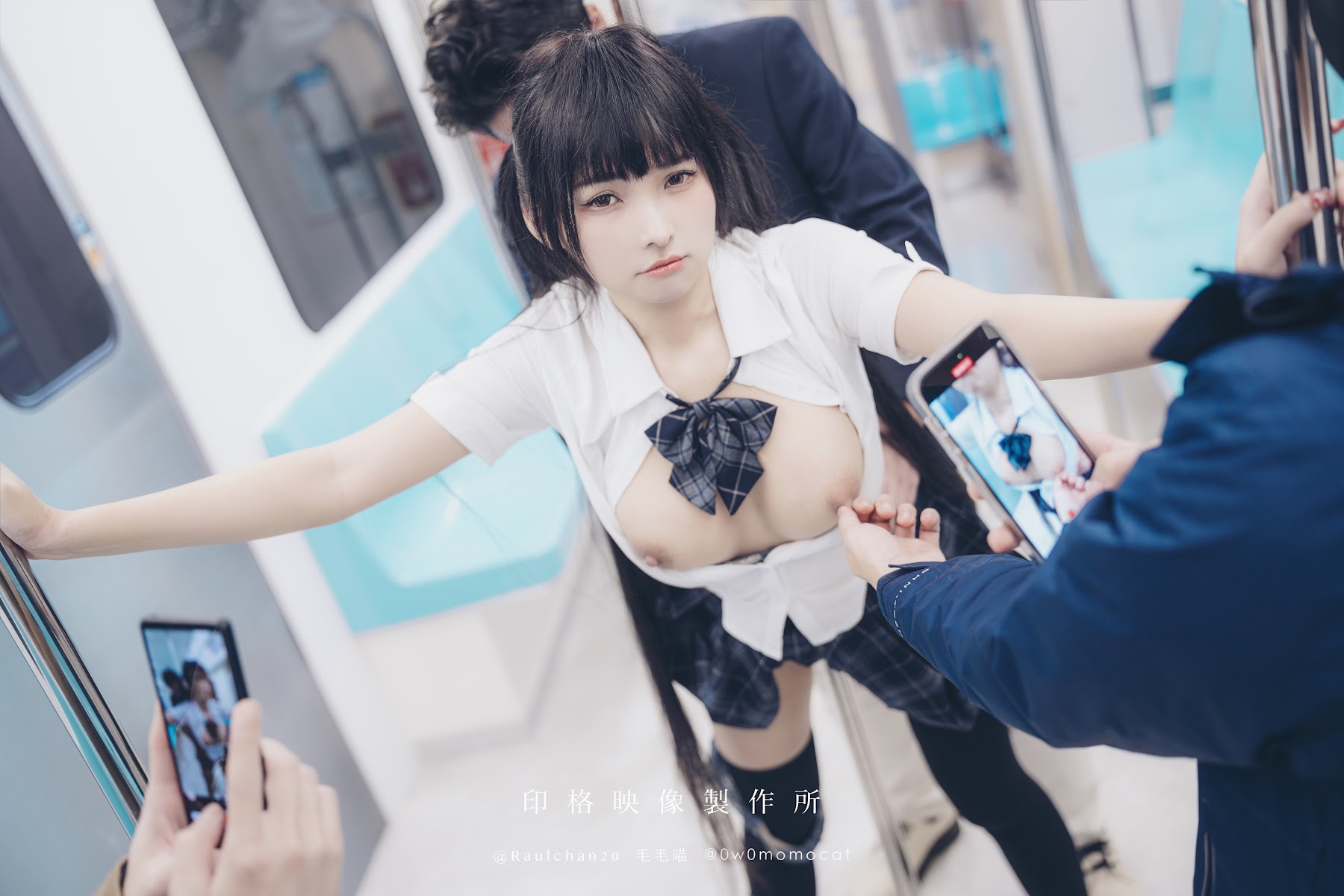 Coser@慕慕Momo – 電車通學少女完整版 - P40