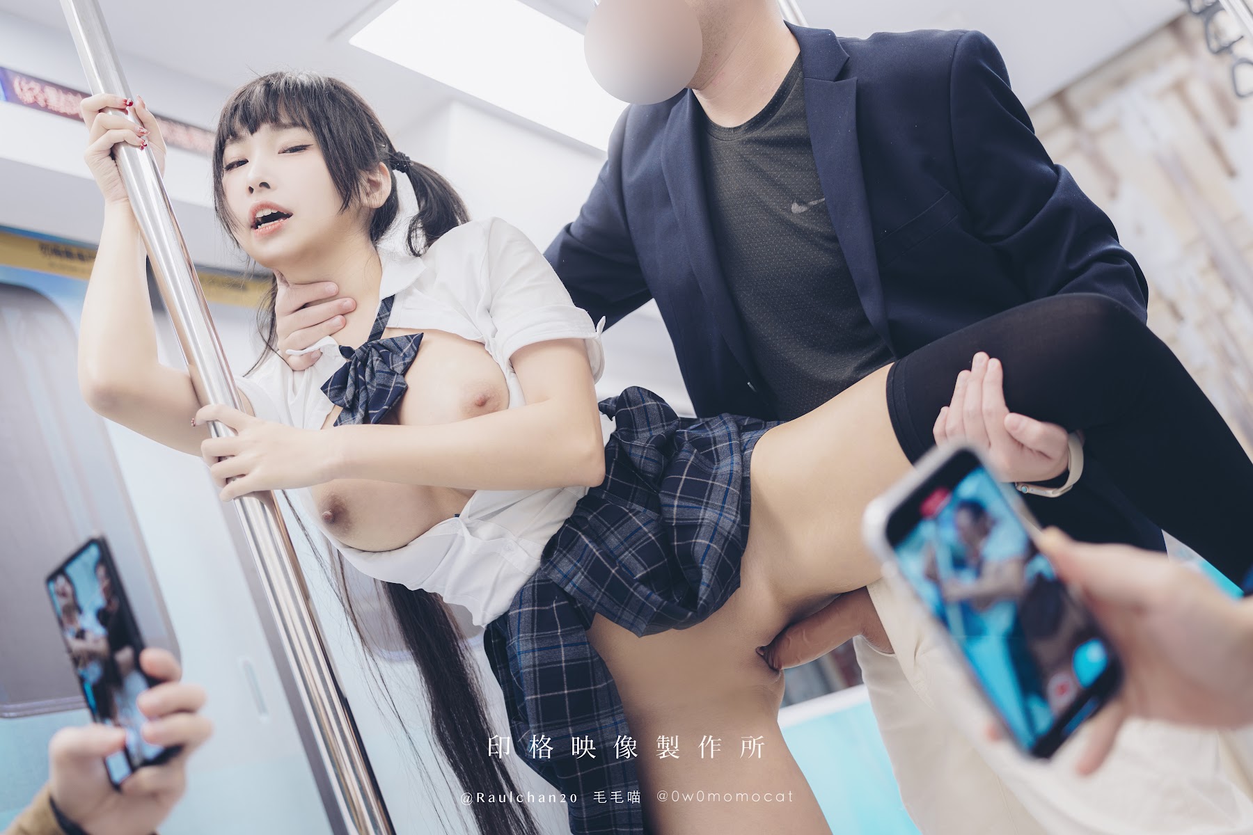 Coser@慕慕Momo – 電車通學少女完整版 - P47