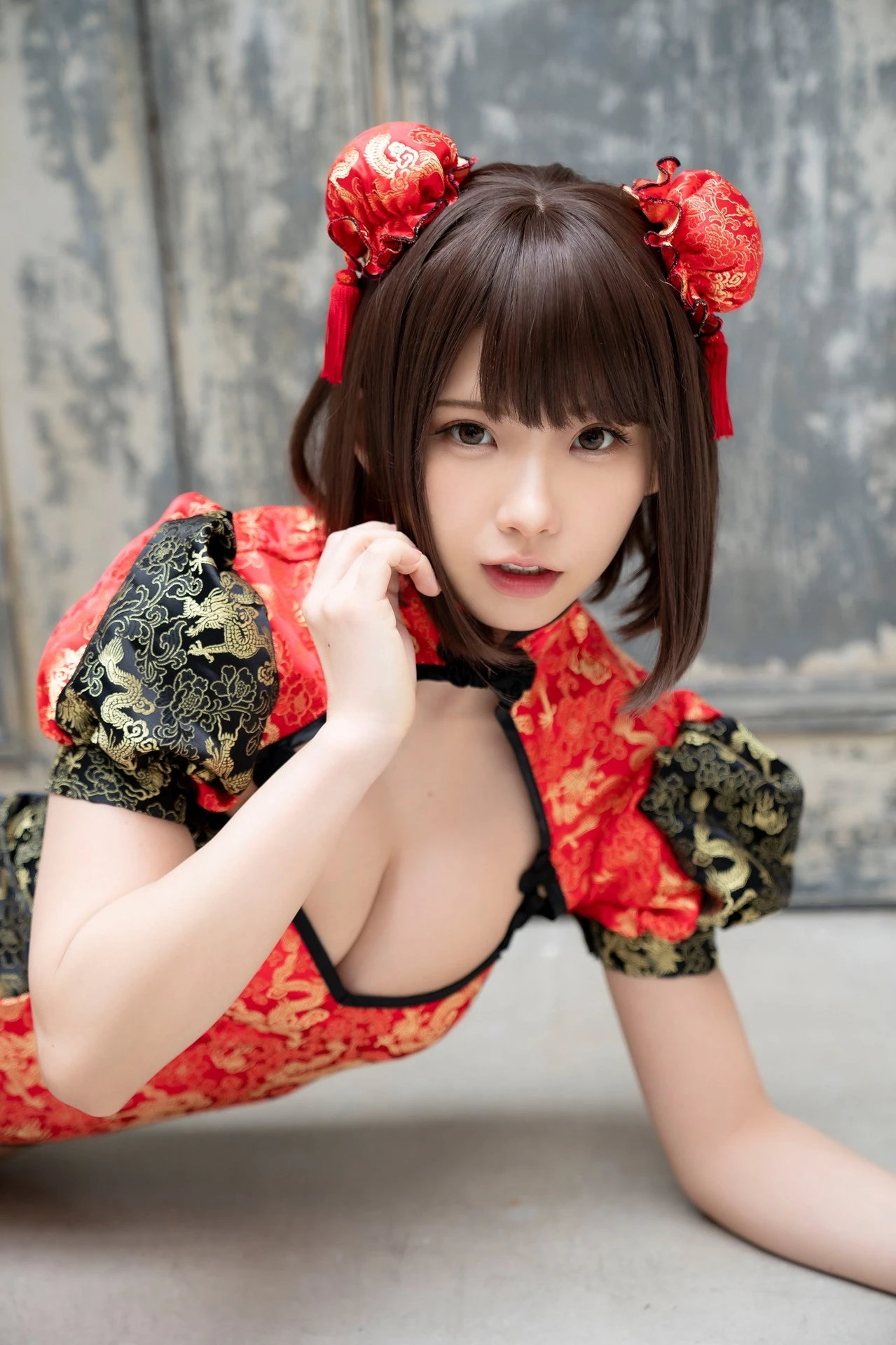 Enako えなこ, 月チャンデジグラ 「極彩色の乙女が目指した風景」 Set.01 - P33