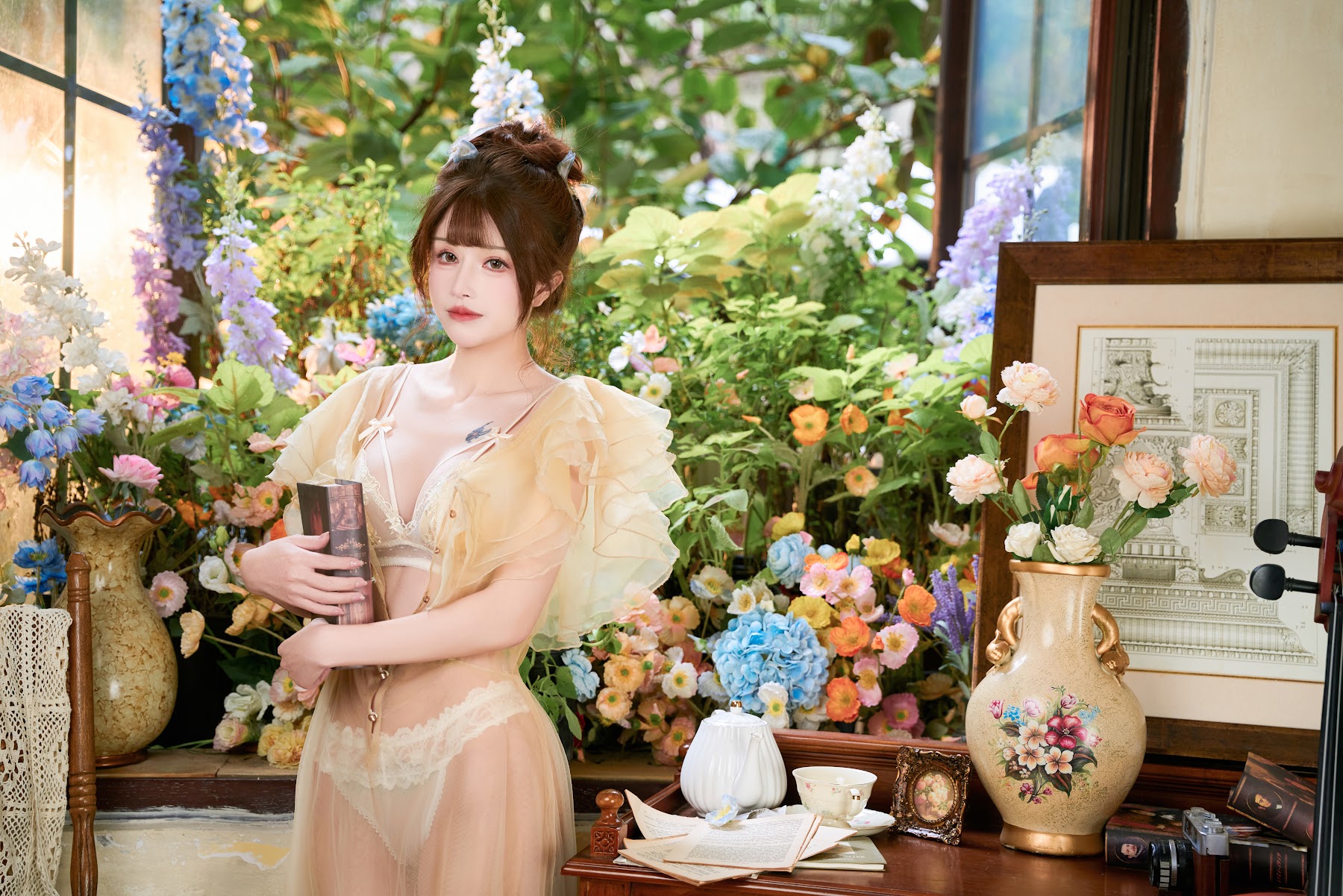Coser@鹿八岁 – 深林的洁白花语 - P1