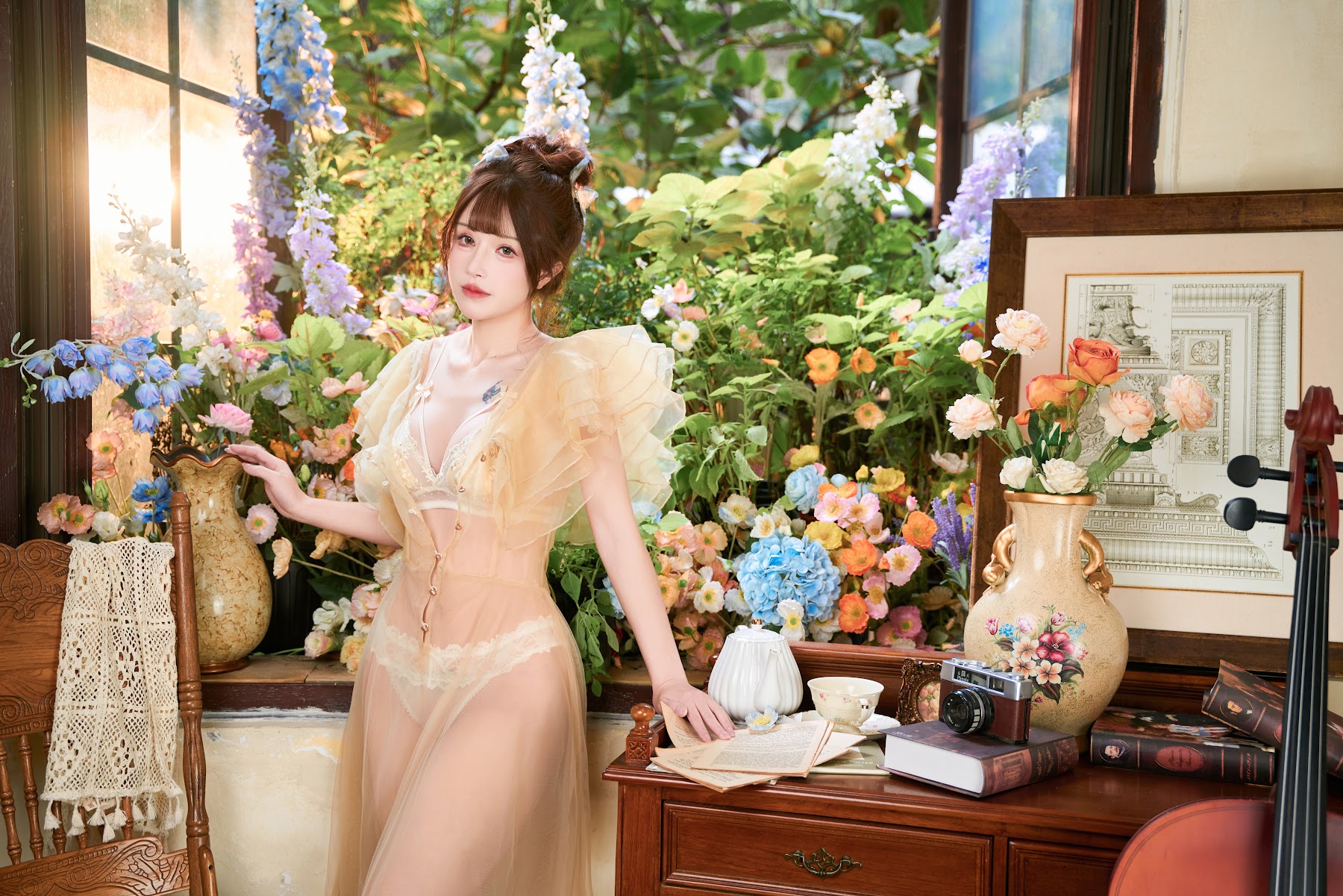 Coser@鹿八岁 – 深林的洁白花语 - P68