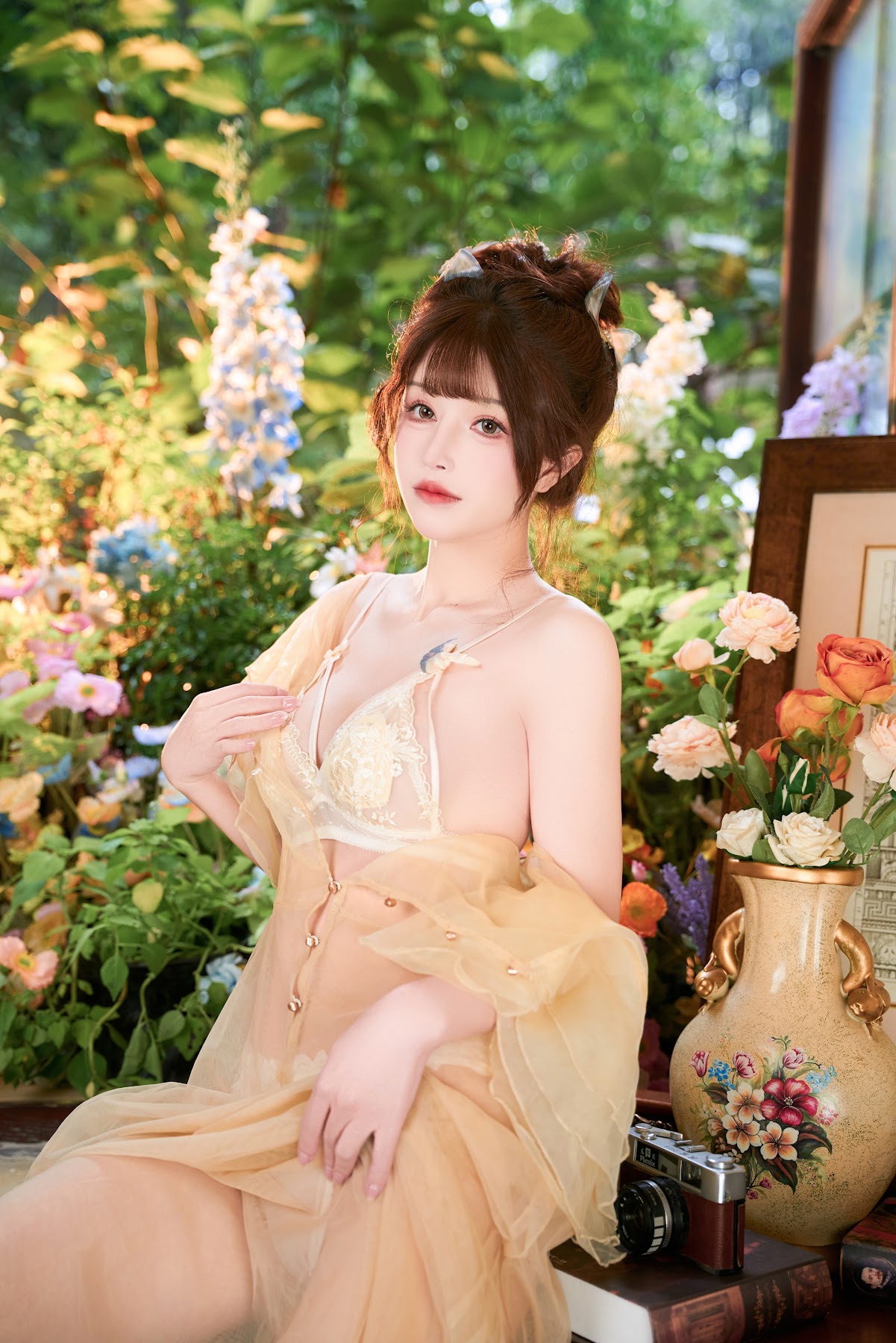 Coser@鹿八岁 – 深林的洁白花语 - P72