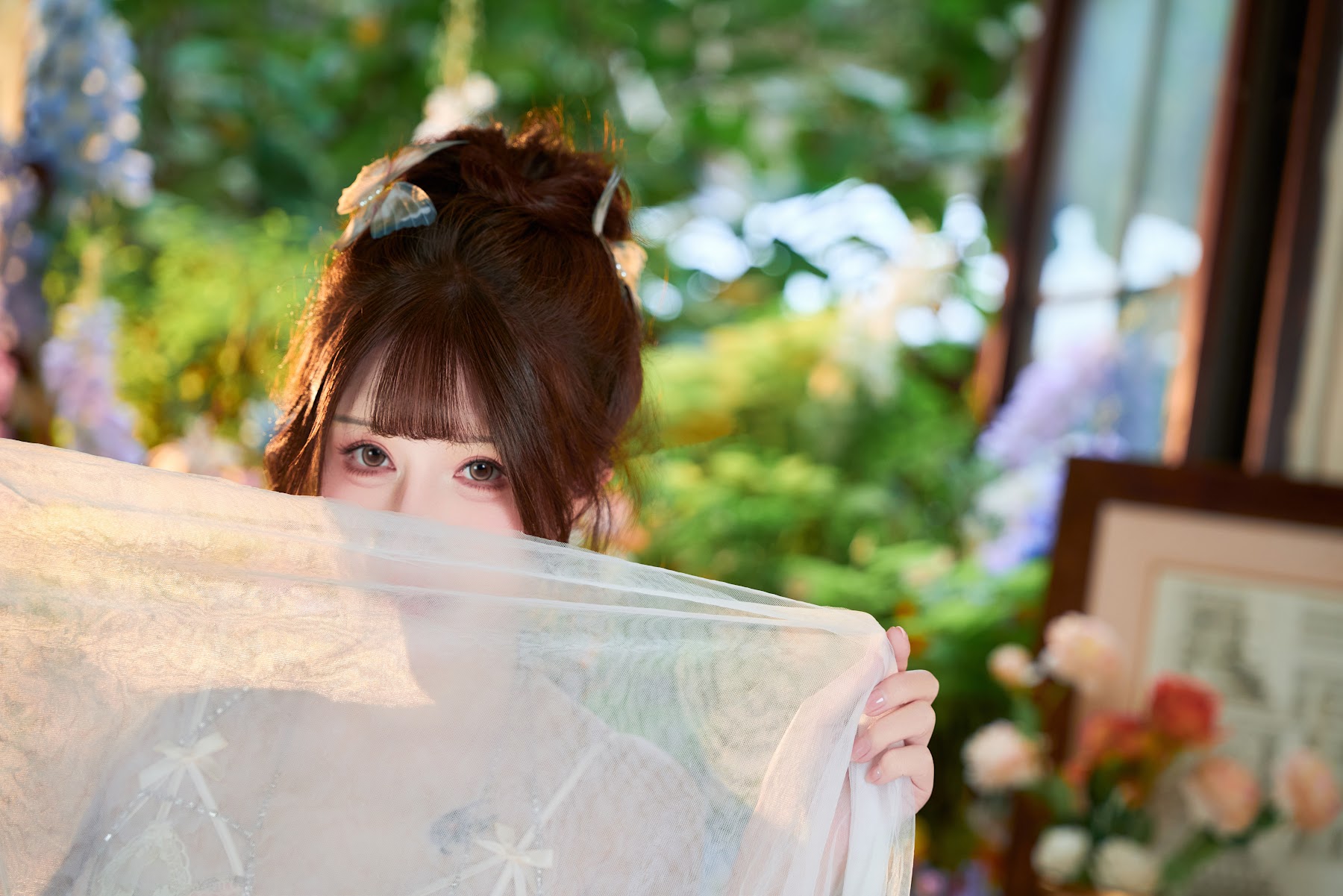 Coser@鹿八岁 – 深林的洁白花语 - P91