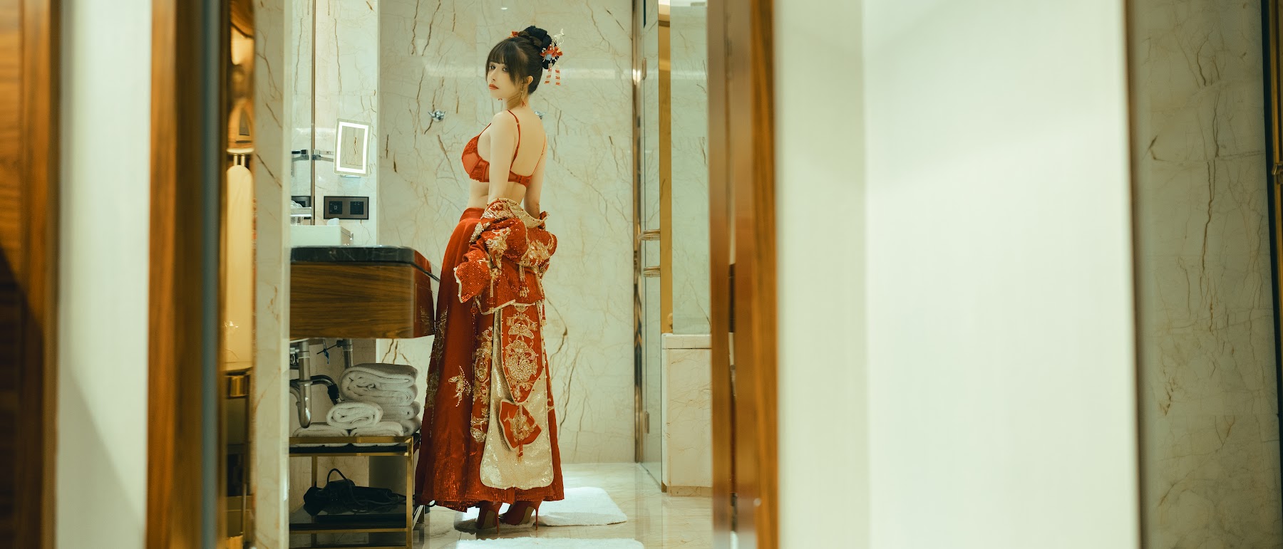 Coser@鹿八岁 – 新婚小故事 - P40