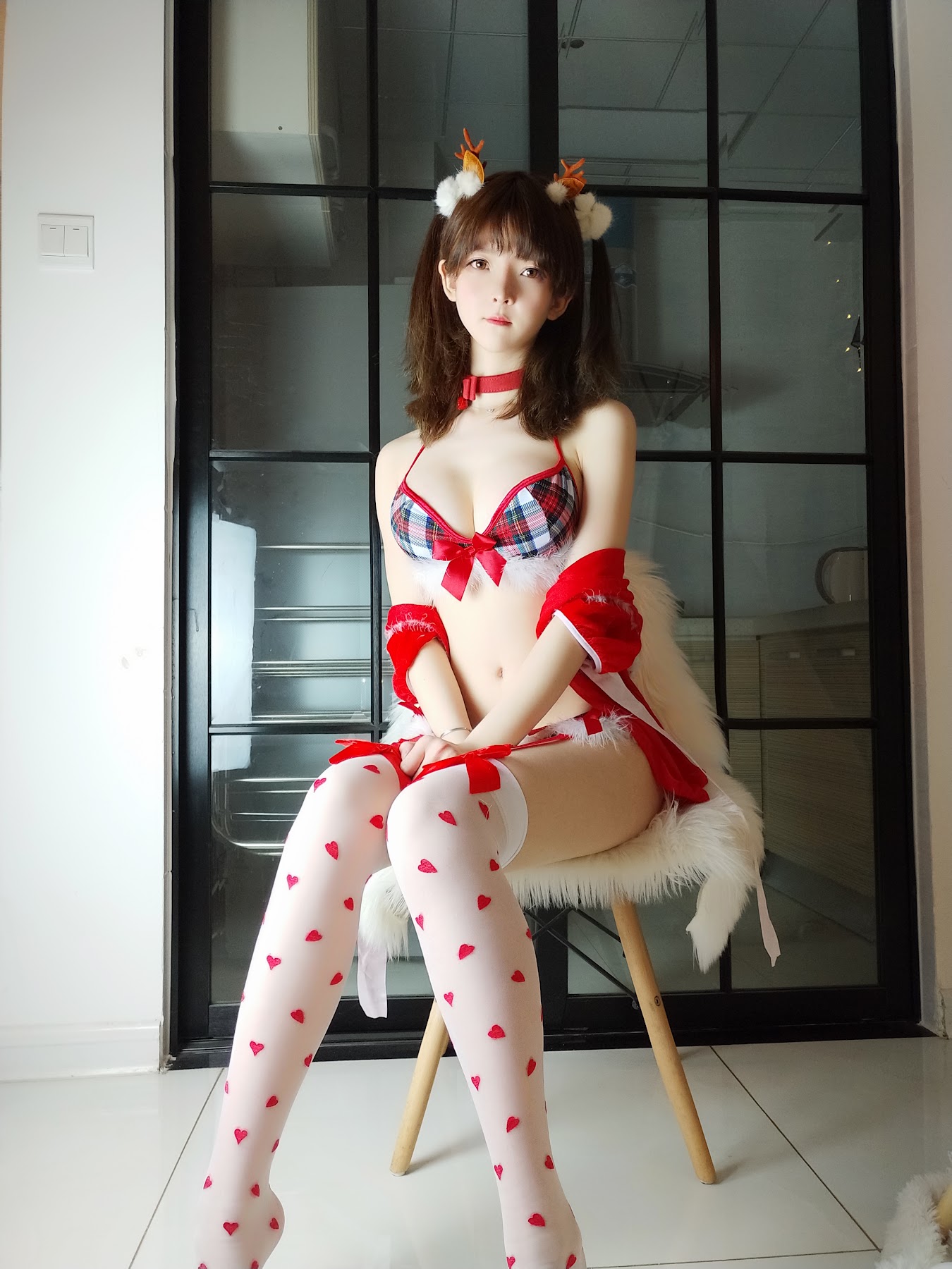 Coser@一小央泽 (yixiaoyangze) – 圣诞 鹿 - P27