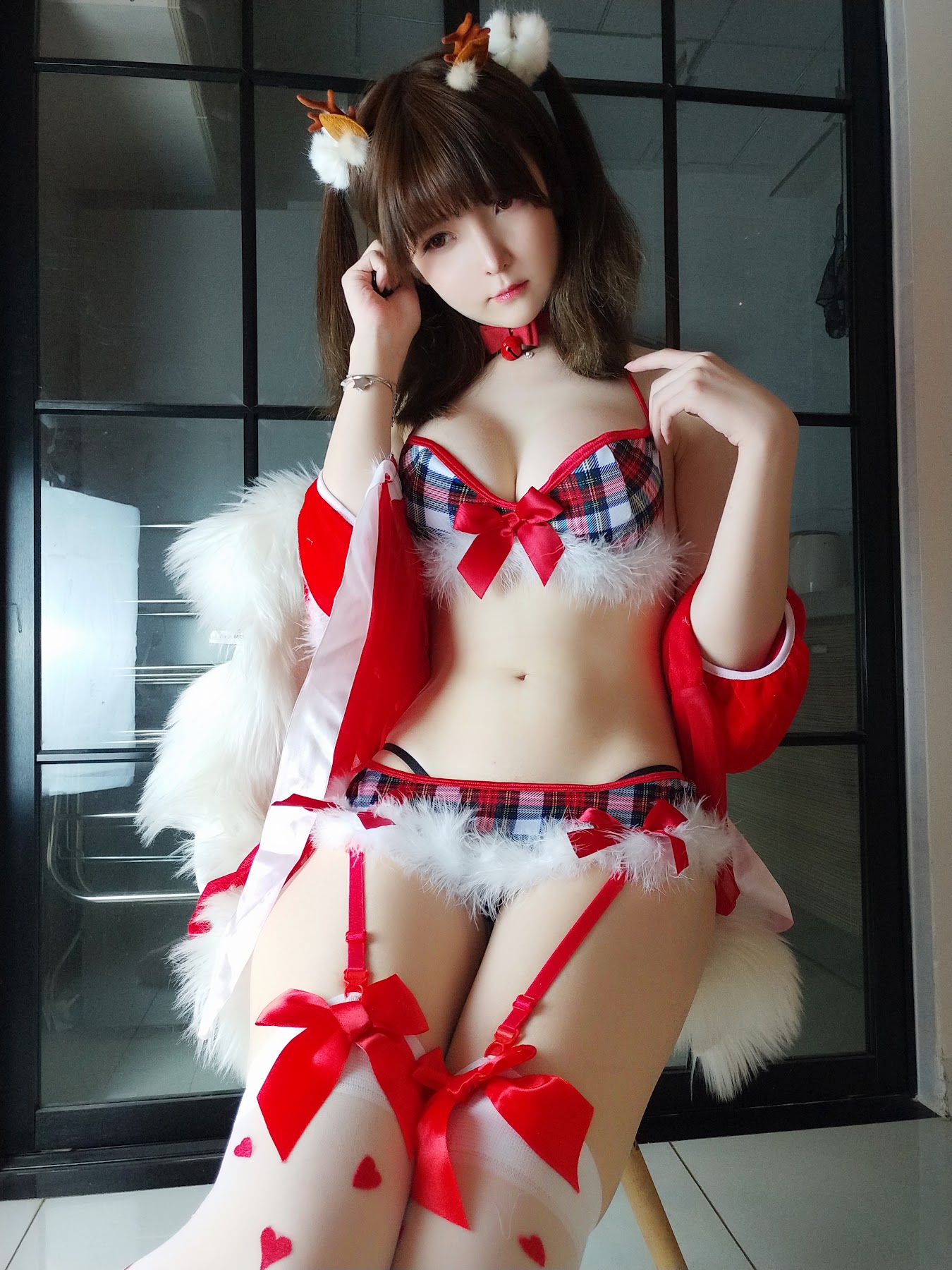 Coser@一小央泽 (yixiaoyangze) – 圣诞 鹿 - P30