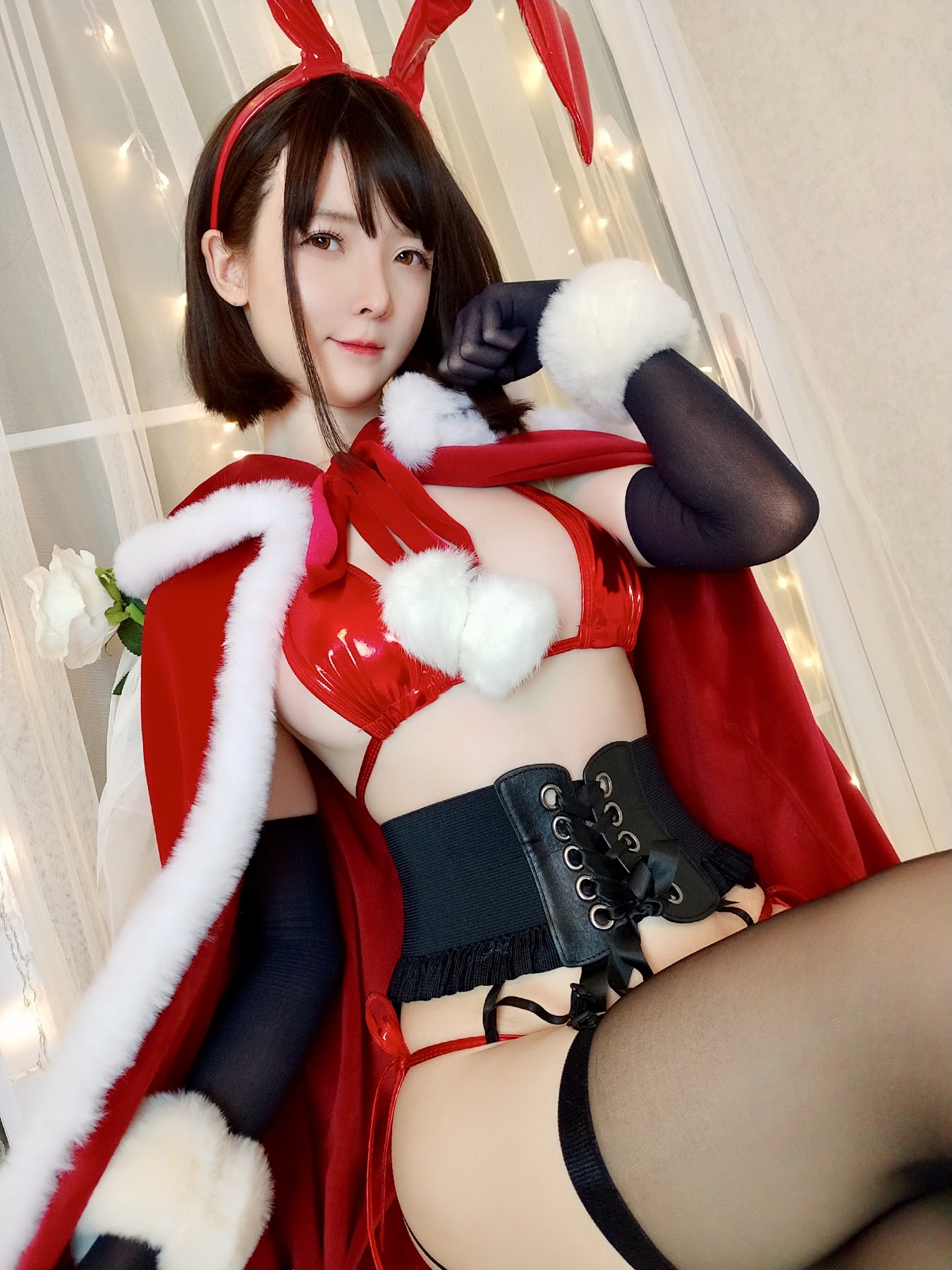 Coser@一小央泽 (yixiaoyangze) – 圣诞 兔 - P9