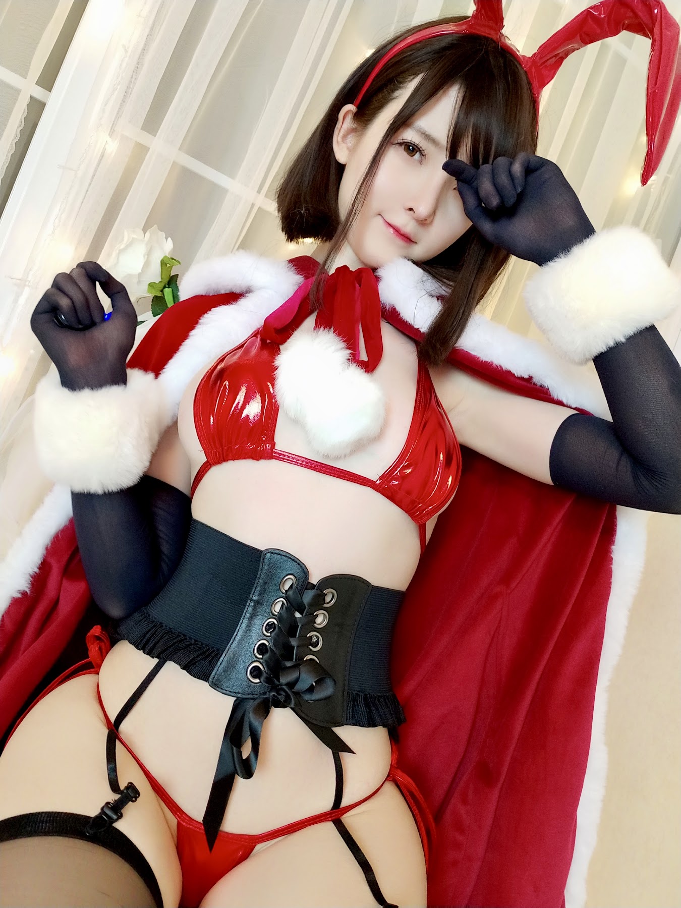 Coser@一小央泽 (yixiaoyangze) – 圣诞 兔 - P11
