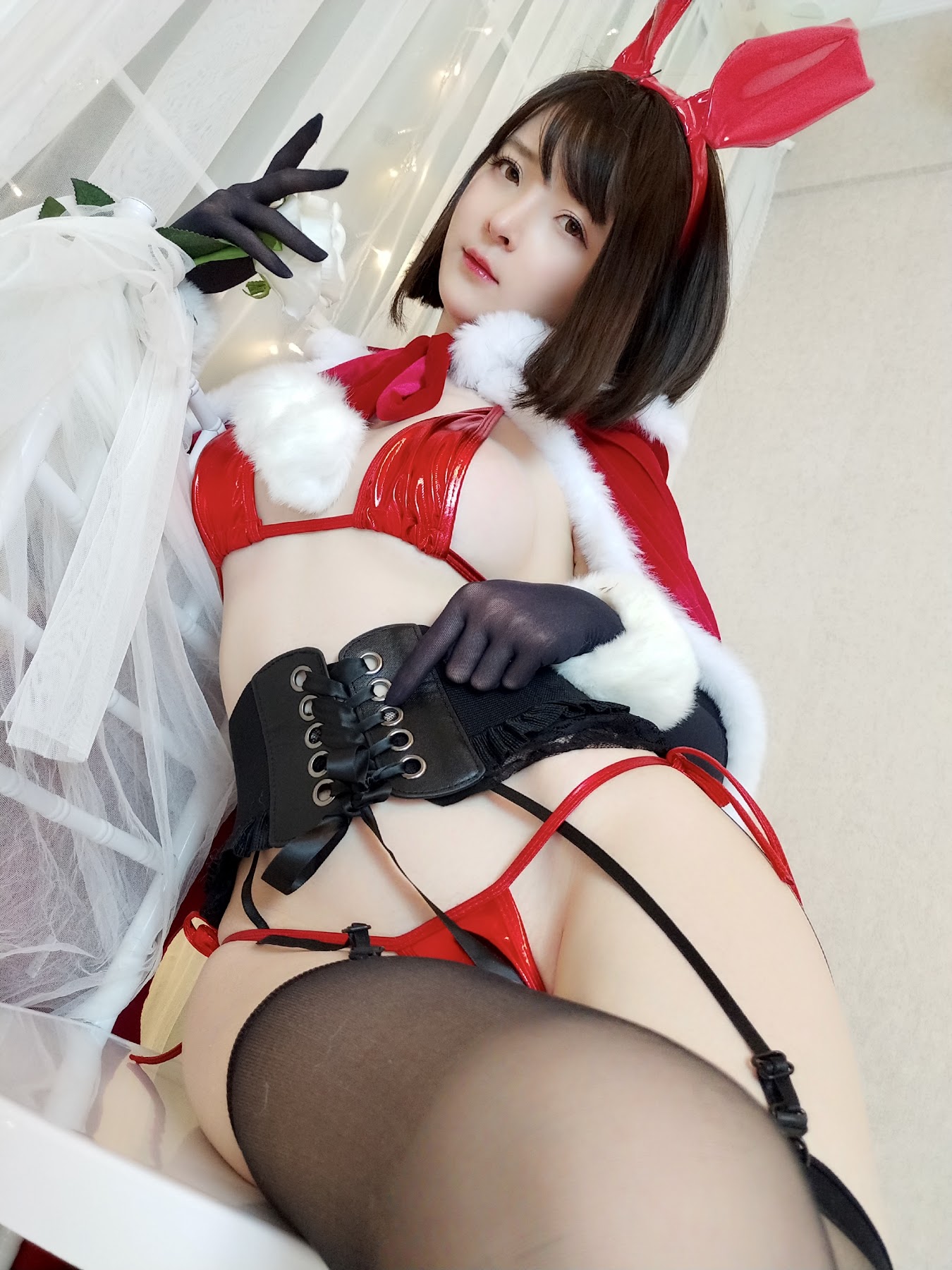 Coser@一小央泽 (yixiaoyangze) – 圣诞 兔 - P25