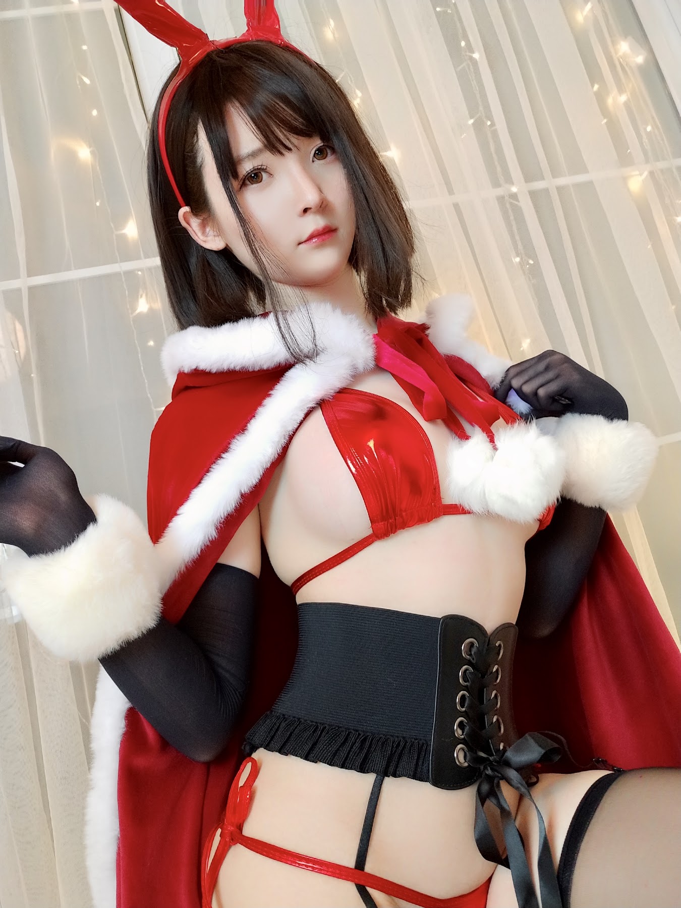 Coser@一小央泽 (yixiaoyangze) – 圣诞 兔 - P49