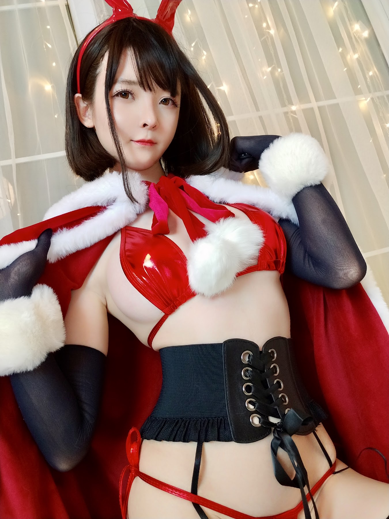 Coser@一小央泽 (yixiaoyangze) – 圣诞 兔 - P50