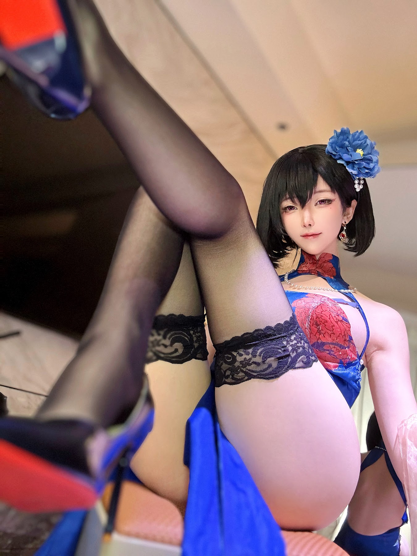 Coser@一小央泽 (yixiaoyangze) – 建武 旗袍 - P9