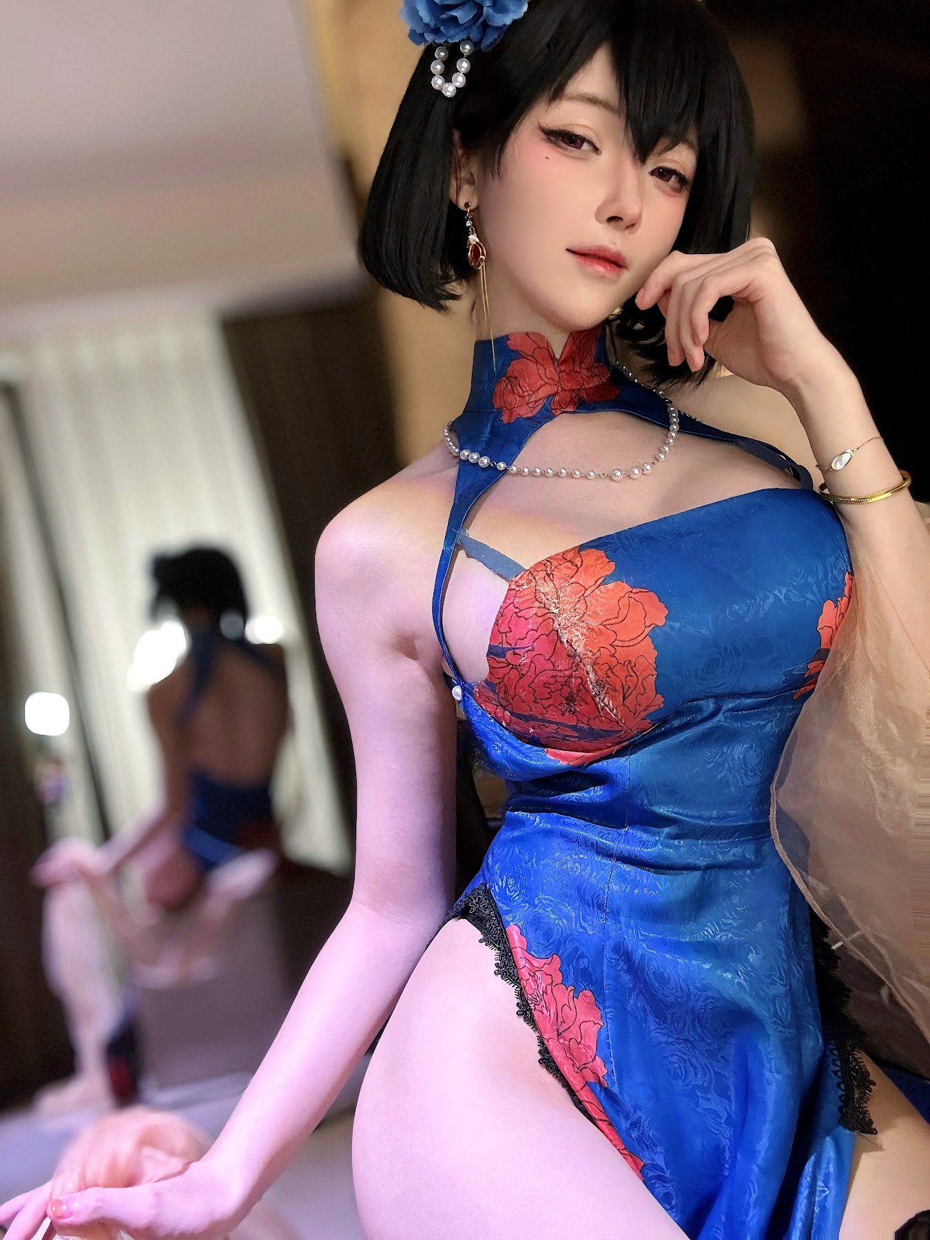 Coser@一小央泽 (yixiaoyangze) – 建武 旗袍 - P18