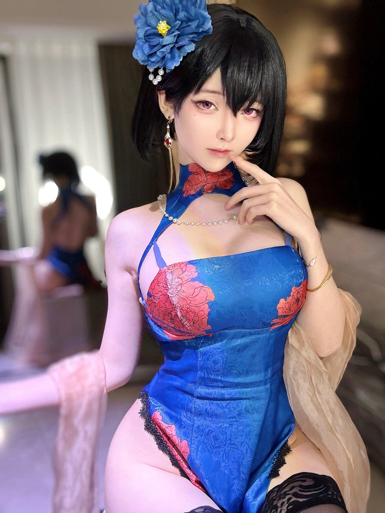 Coser@一小央泽 (yixiaoyangze) – 建武 旗袍 - P19