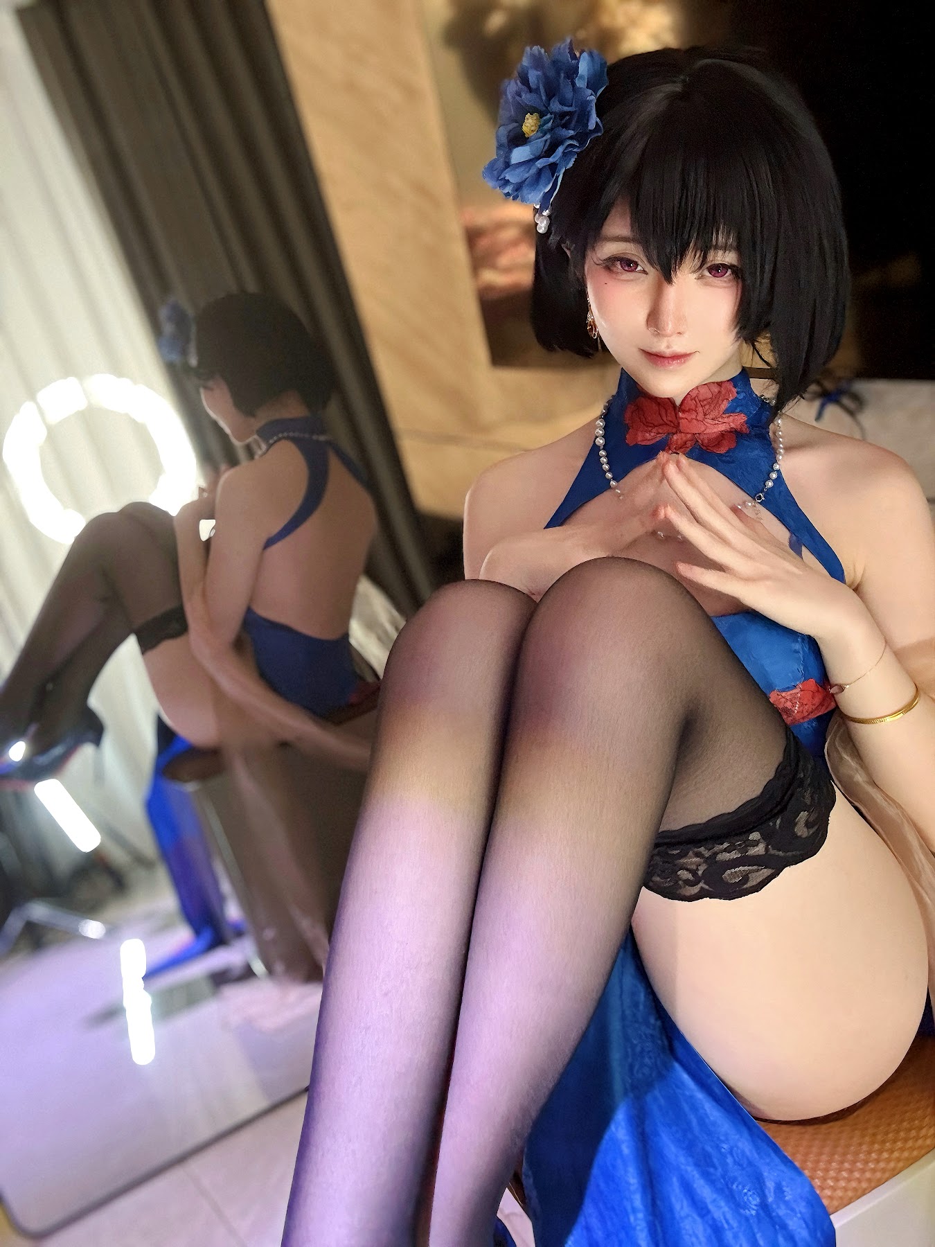 Coser@一小央泽 (yixiaoyangze) – 建武 旗袍 - P21
