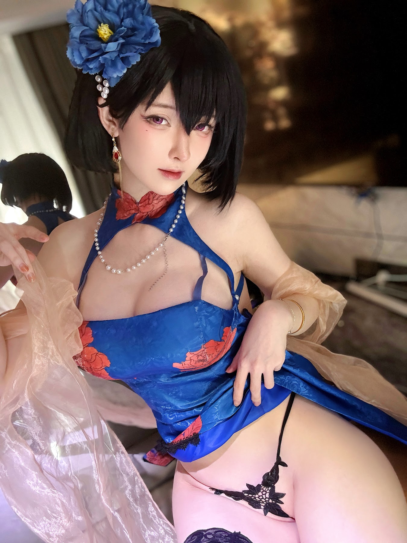 Coser@一小央泽 (yixiaoyangze) – 建武 旗袍 - P32