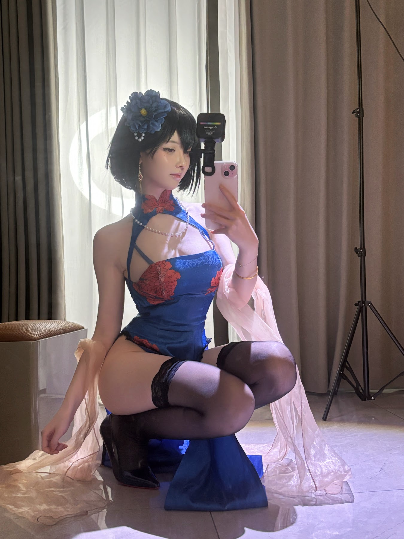 Coser@一小央泽 (yixiaoyangze) – 建武 旗袍 - P45
