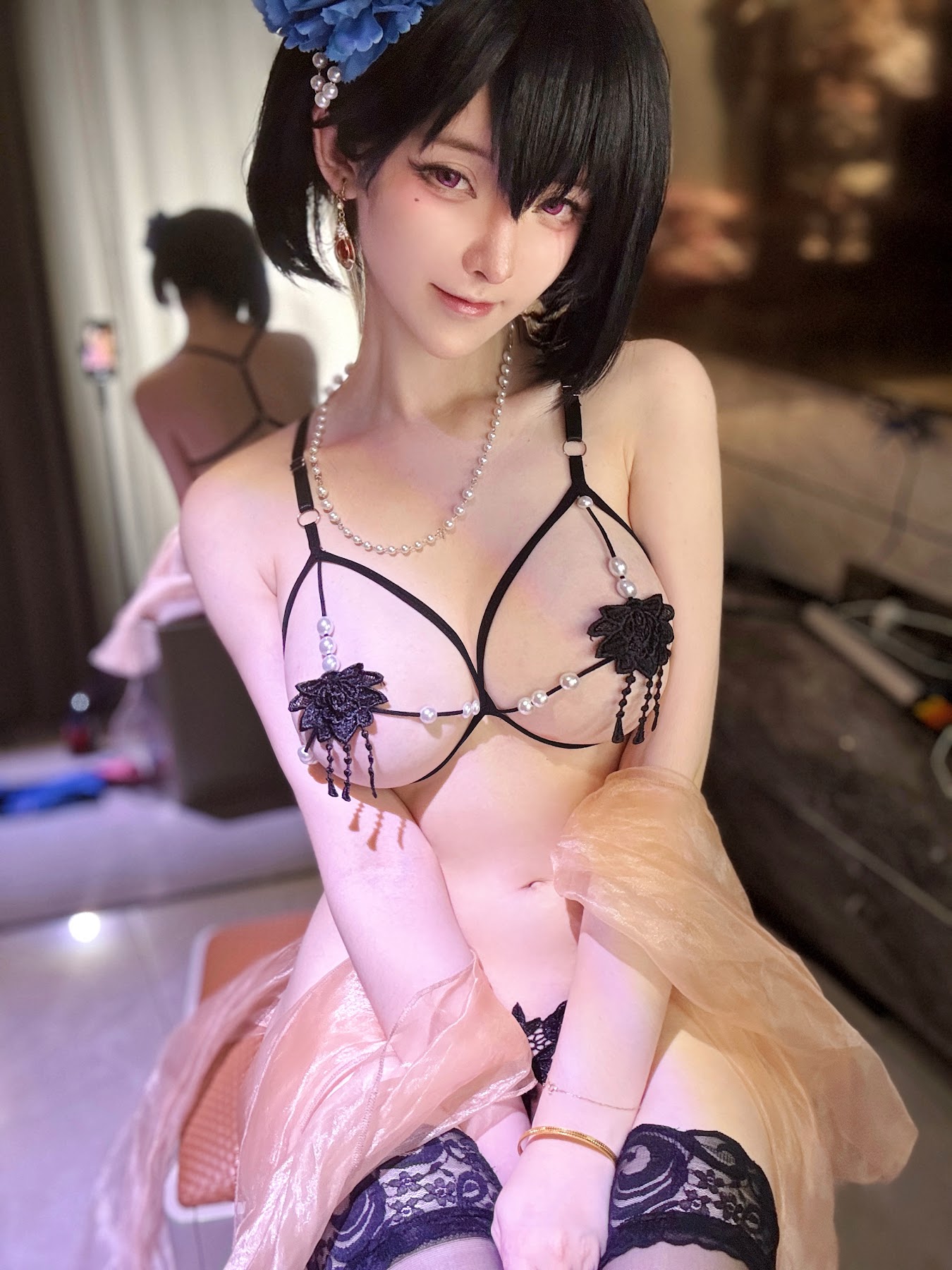 Coser@一小央泽 (yixiaoyangze) – 建武 旗袍 - P74