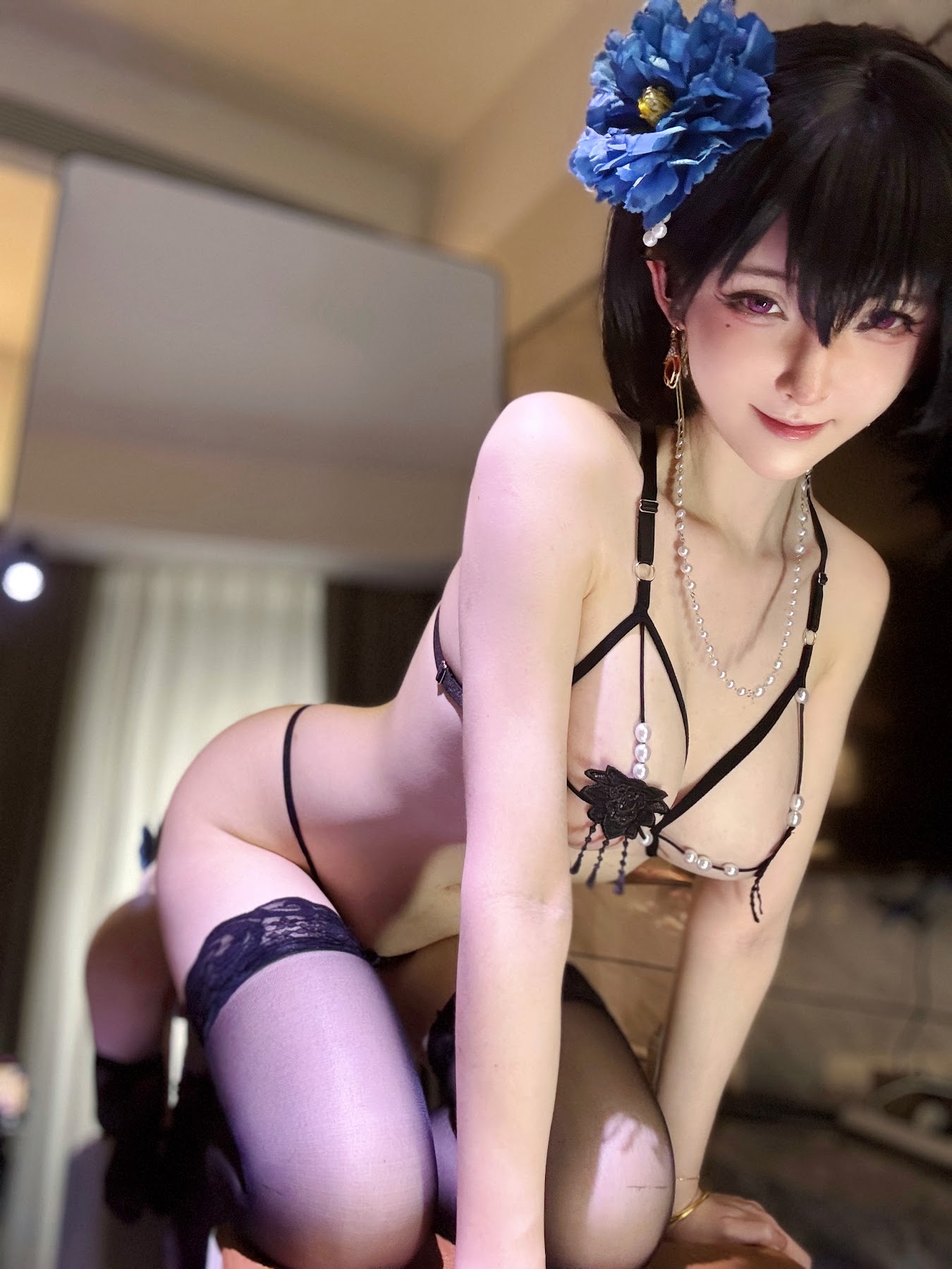 Coser@一小央泽 (yixiaoyangze) – 建武 旗袍 - P85