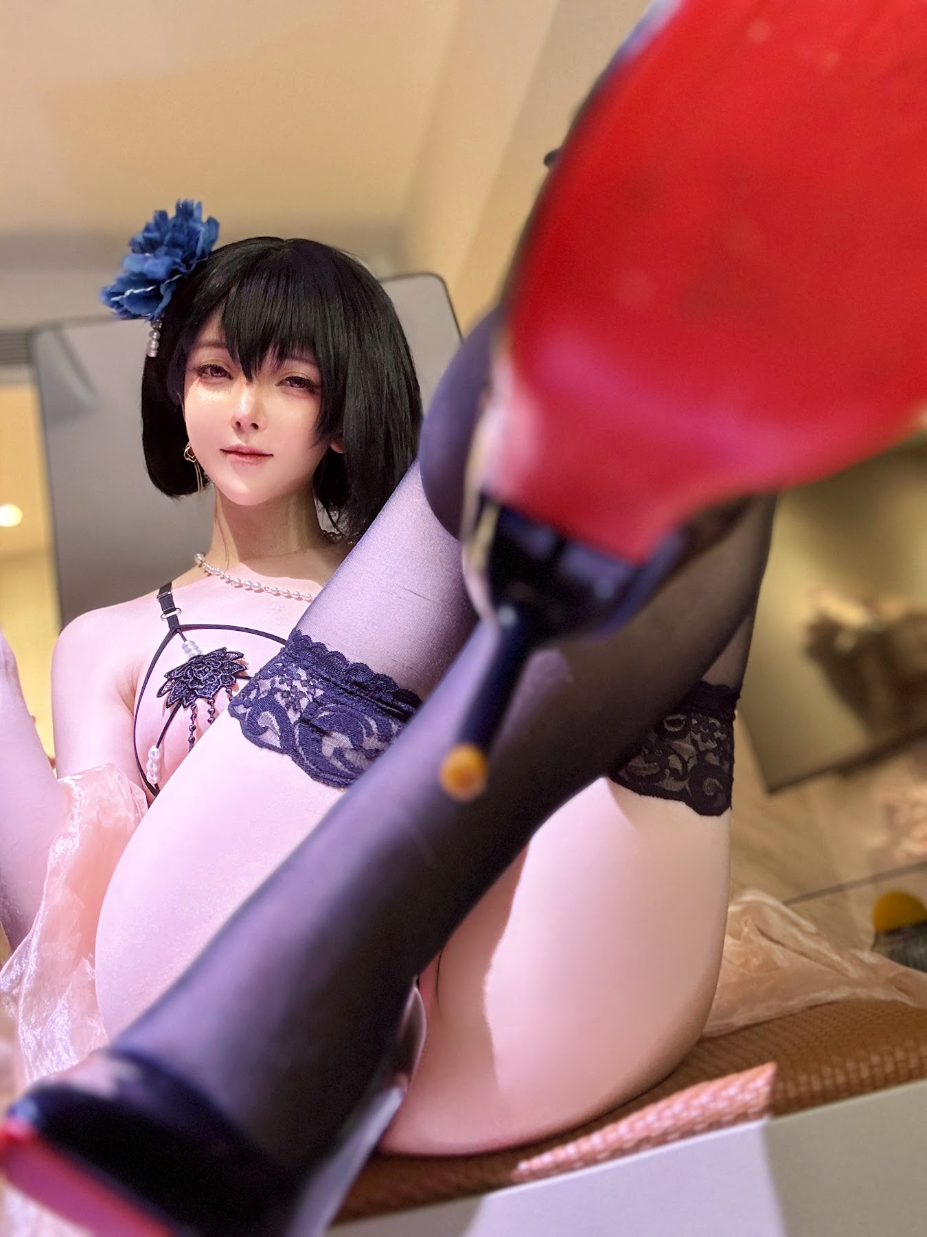 Coser@一小央泽 (yixiaoyangze) – 建武 旗袍 - P86