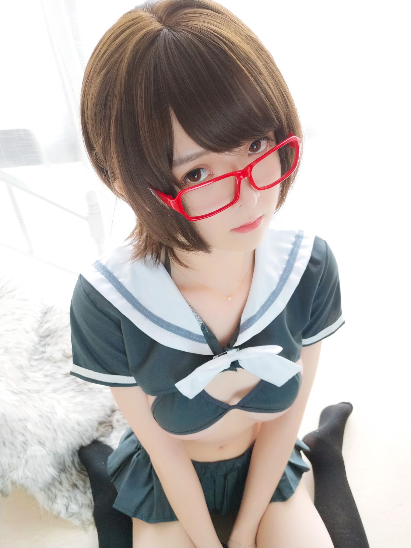 Coser@一小央泽 (yixiaoyangze) – 早安学妹 - P12