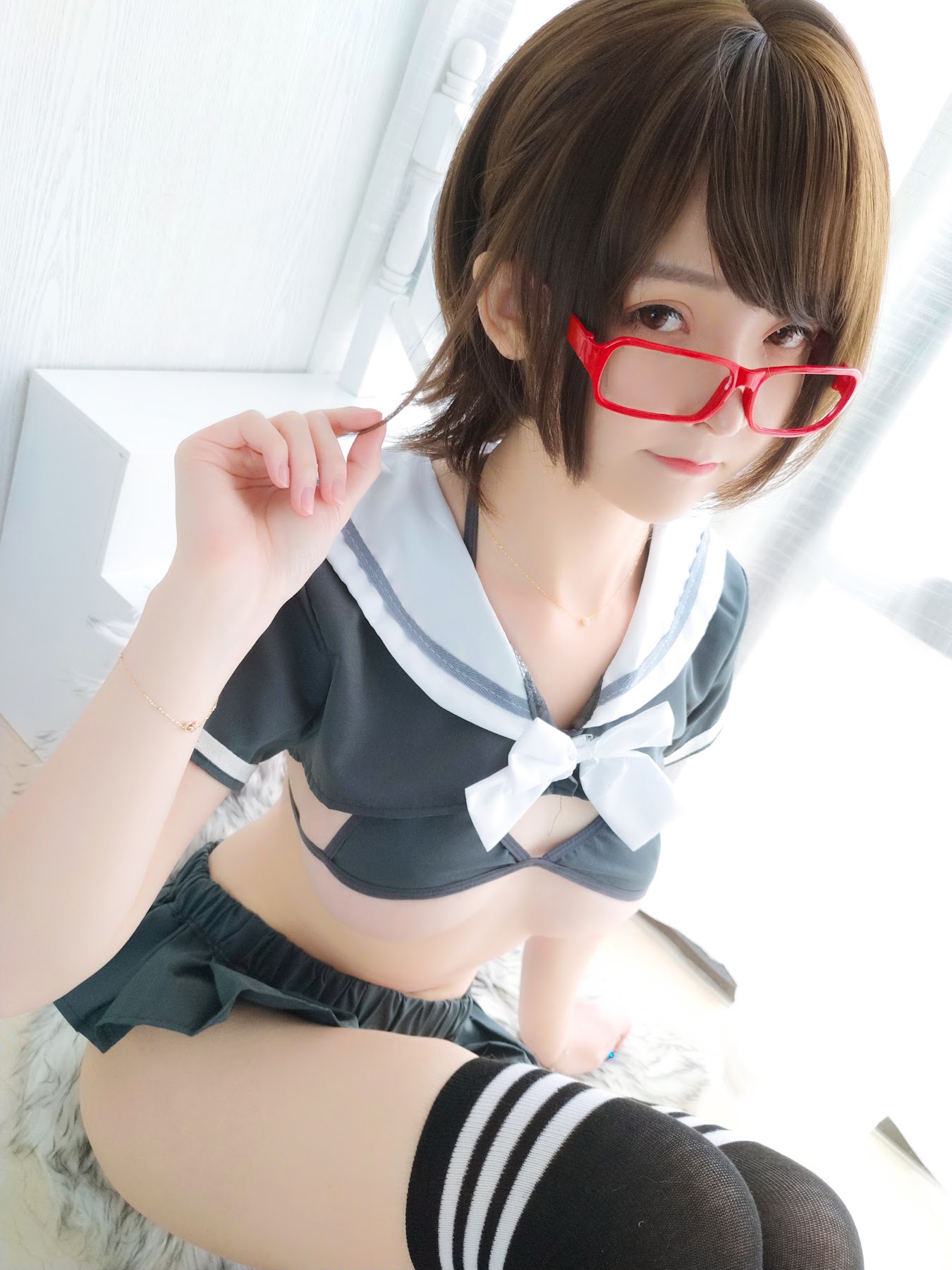 Coser@一小央泽 (yixiaoyangze) – 早安学妹 - P14