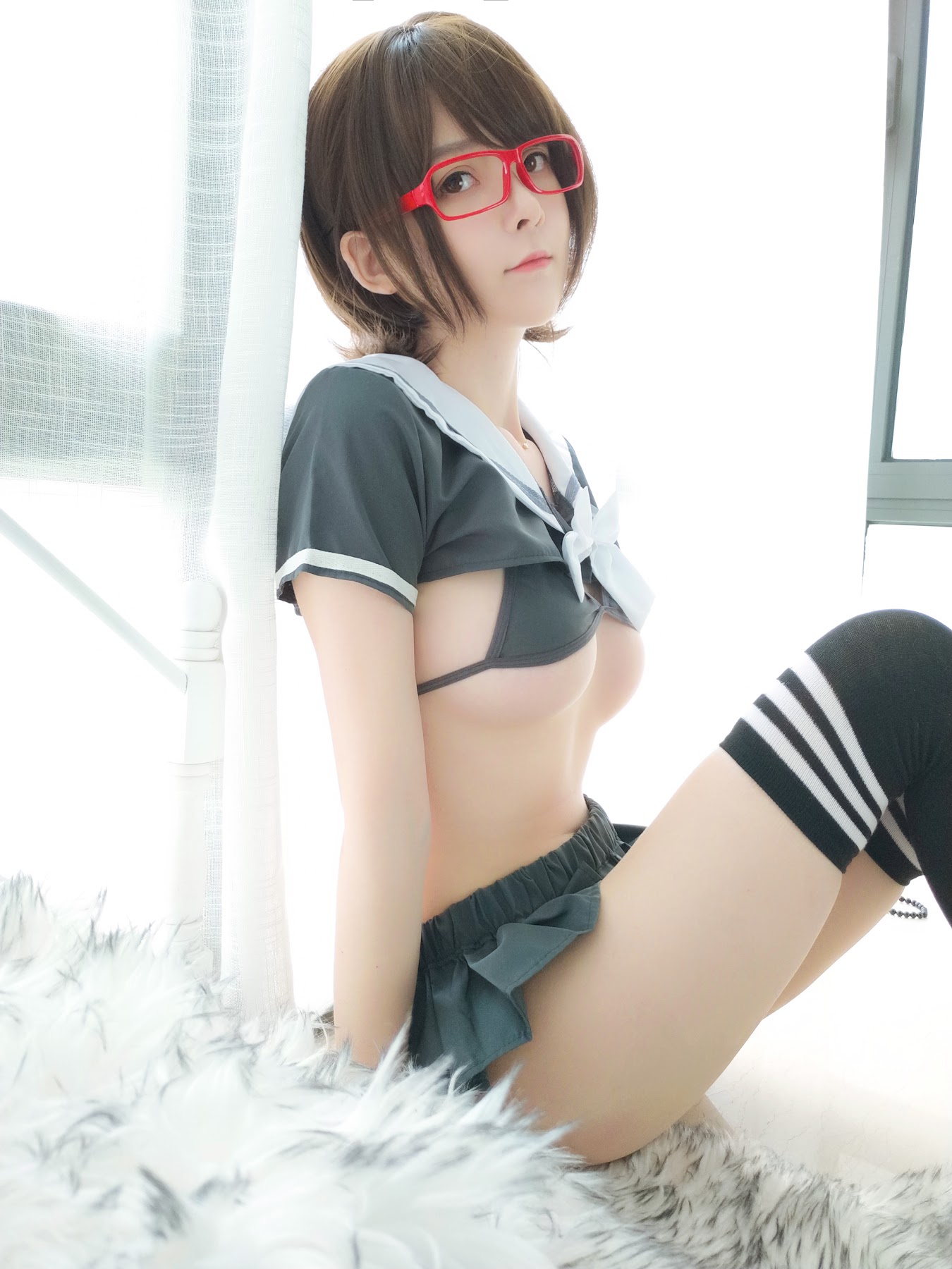 Coser@一小央泽 (yixiaoyangze) – 早安学妹 - P17