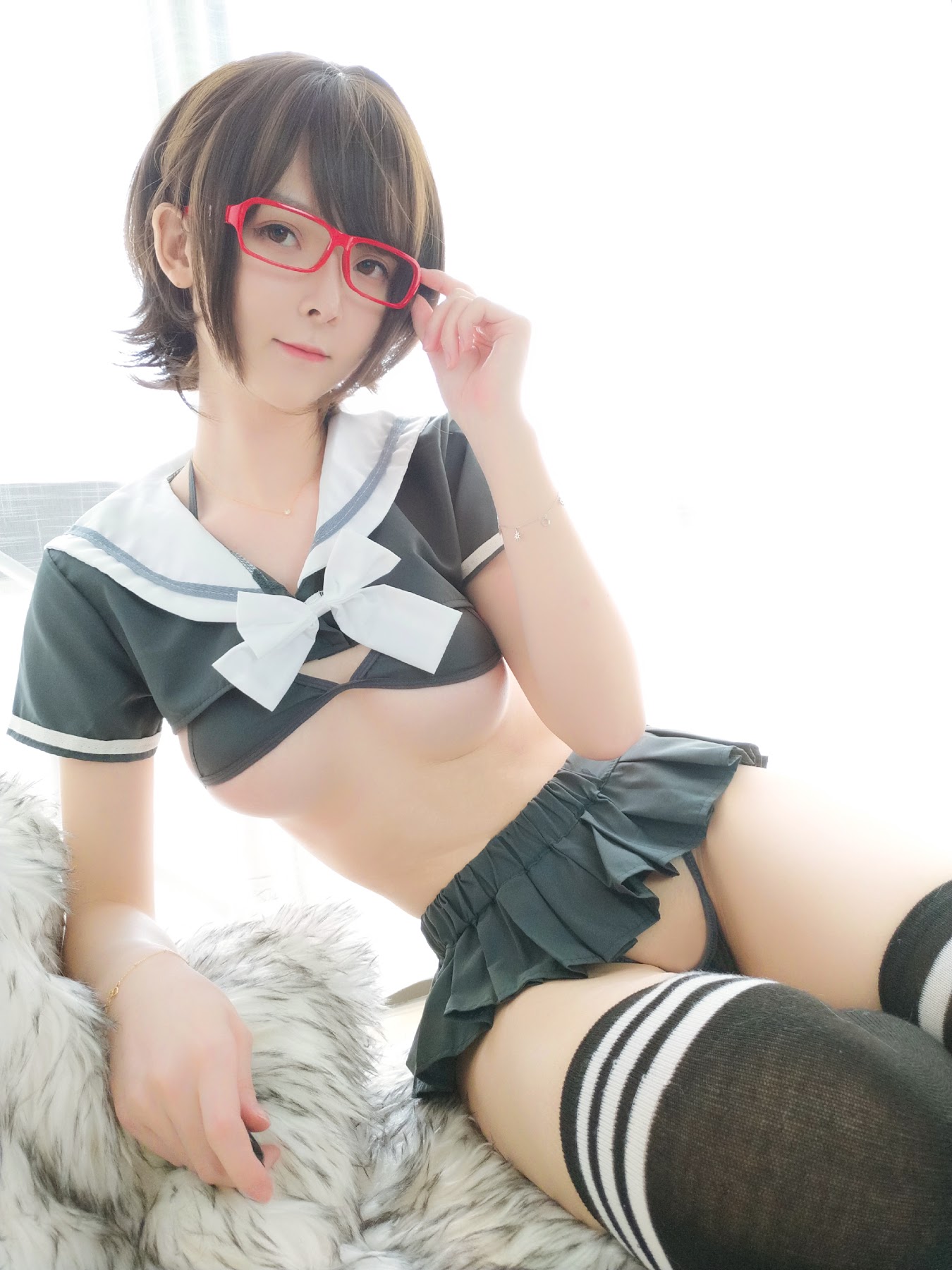 Coser@一小央泽 (yixiaoyangze) – 早安学妹 - P24