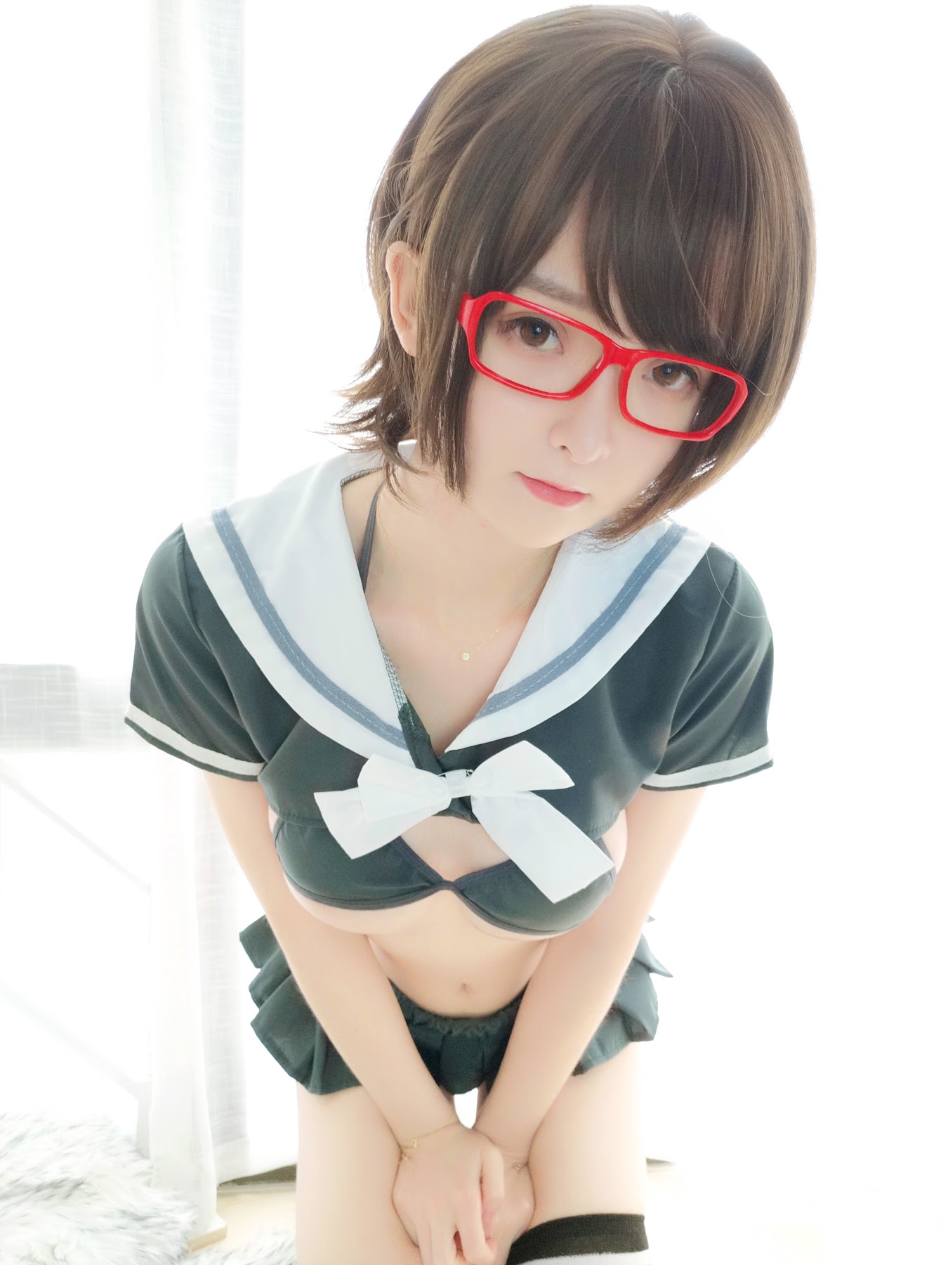 Coser@一小央泽 (yixiaoyangze) – 早安学妹 - P25