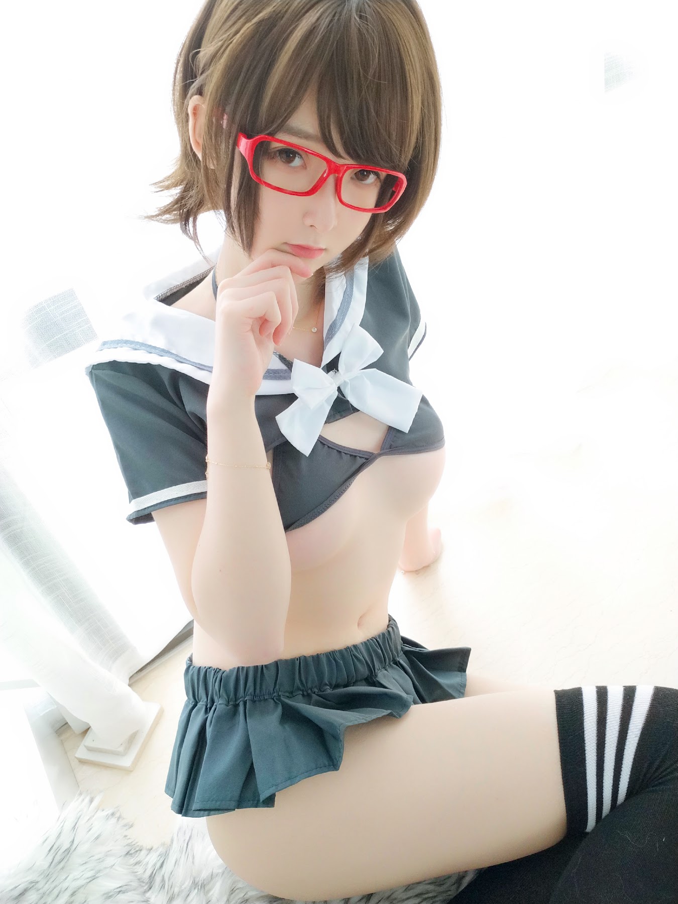Coser@一小央泽 (yixiaoyangze) – 早安学妹 - P29