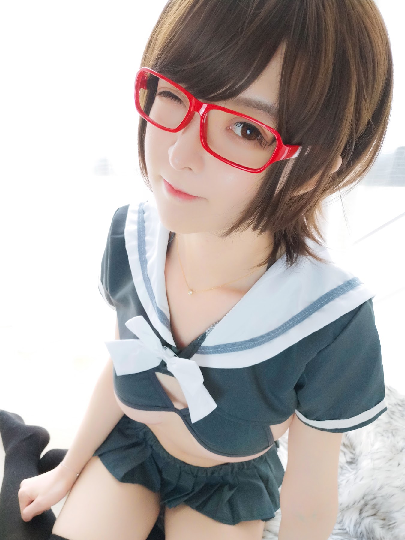 Coser@一小央泽 (yixiaoyangze) – 早安学妹 - P31