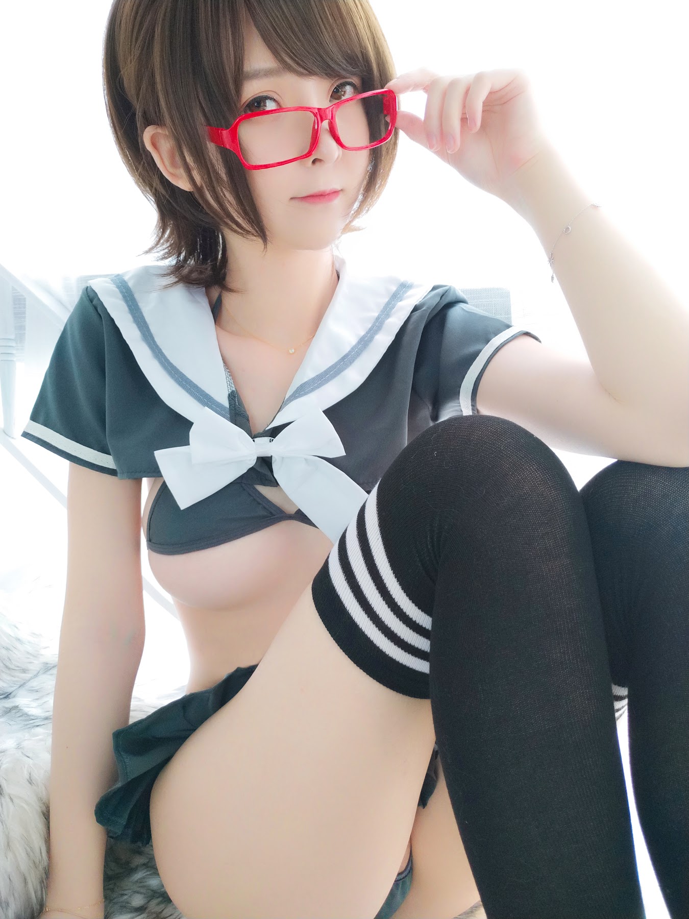 Coser@一小央泽 (yixiaoyangze) – 早安学妹 - P7