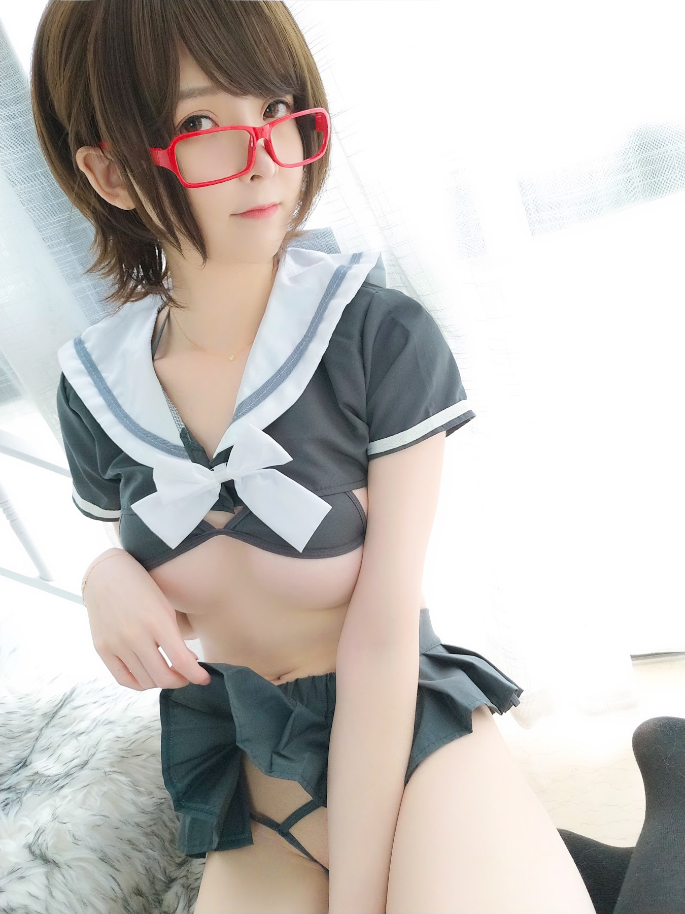 Coser@一小央泽 (yixiaoyangze) – 早安学妹 - P8