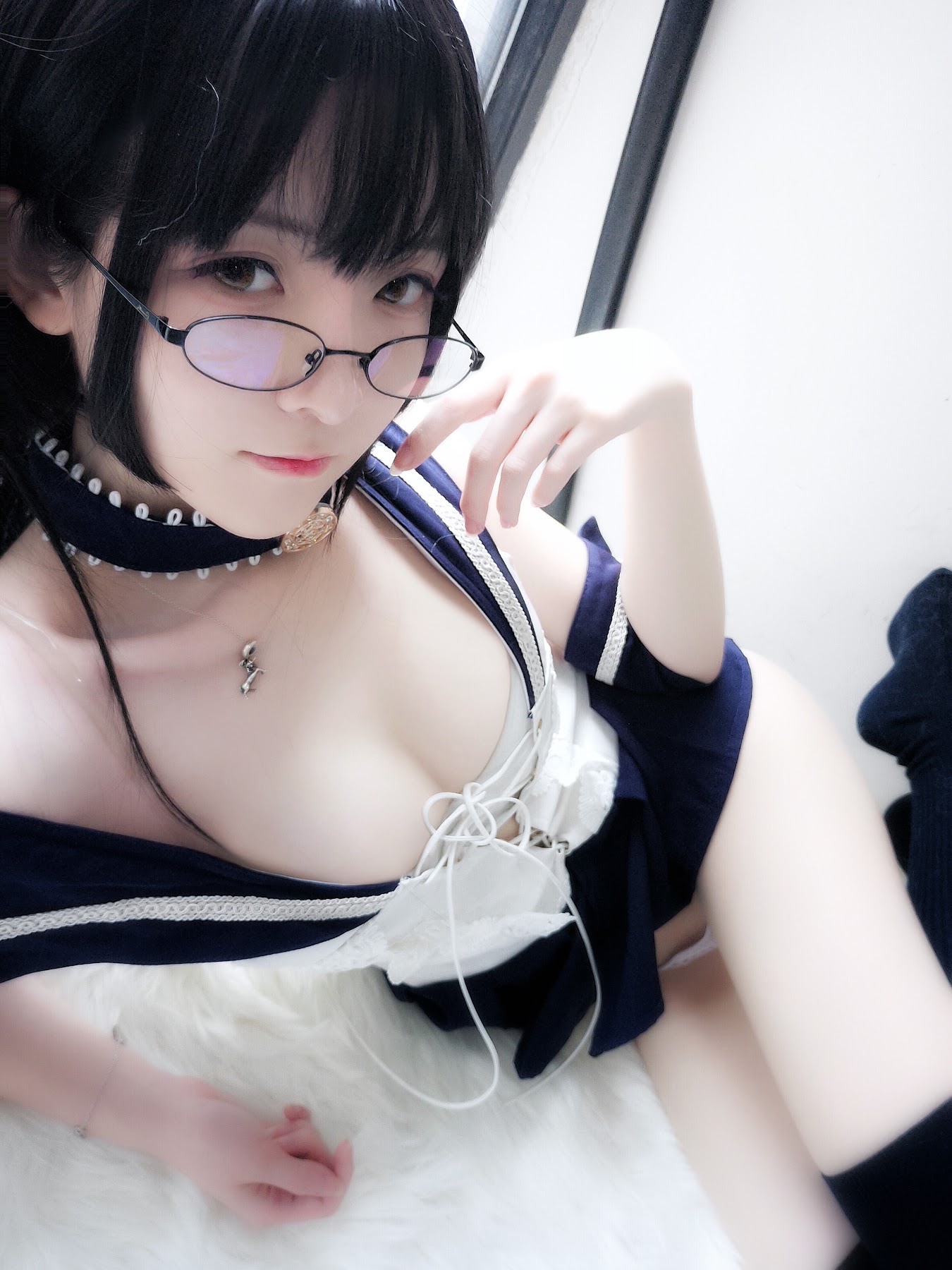 Coser@一小央泽 (yixiaoyangze) – 武士刀与水手服 - P9