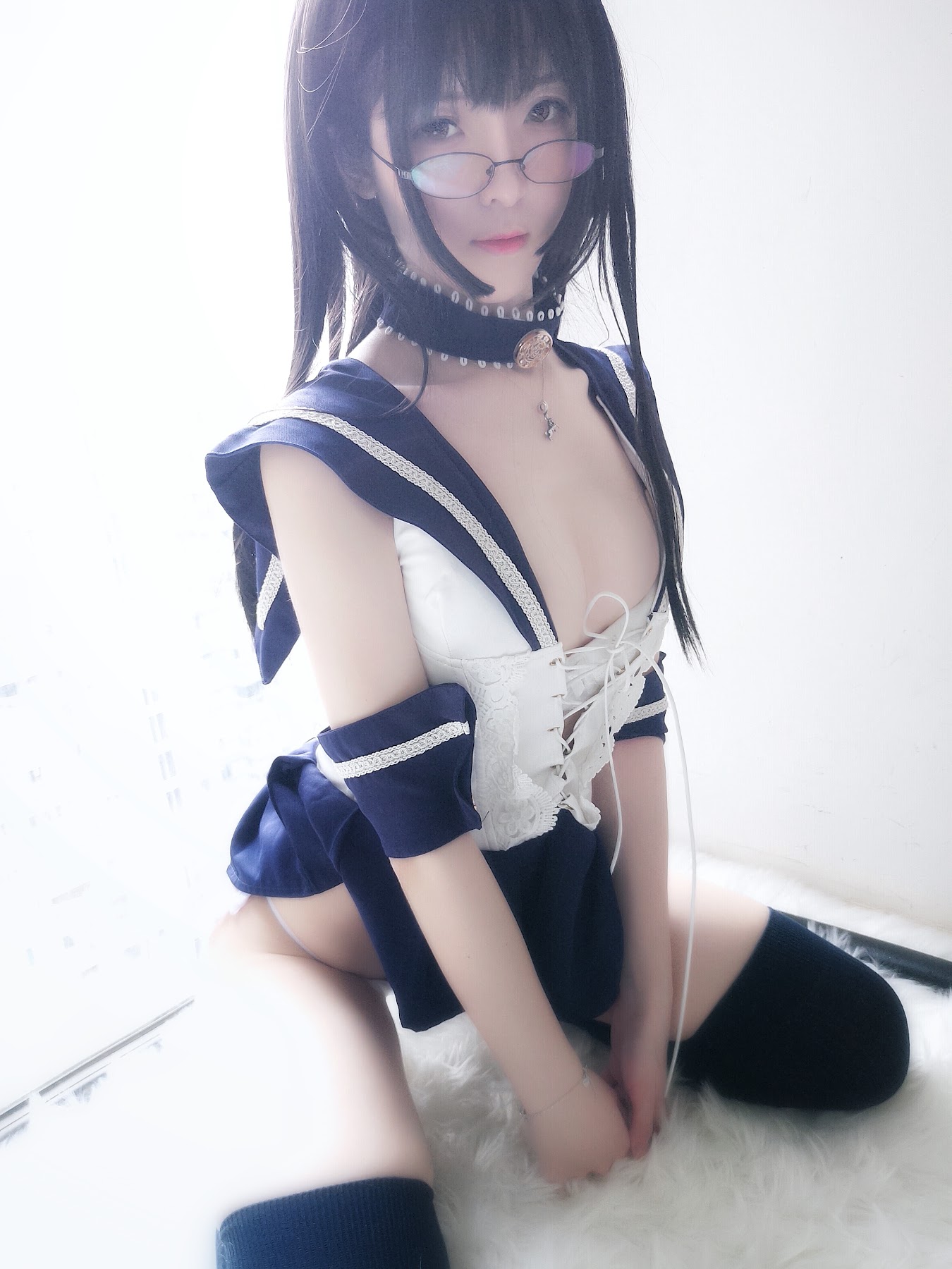 Coser@一小央泽 (yixiaoyangze) – 武士刀与水手服 - P10