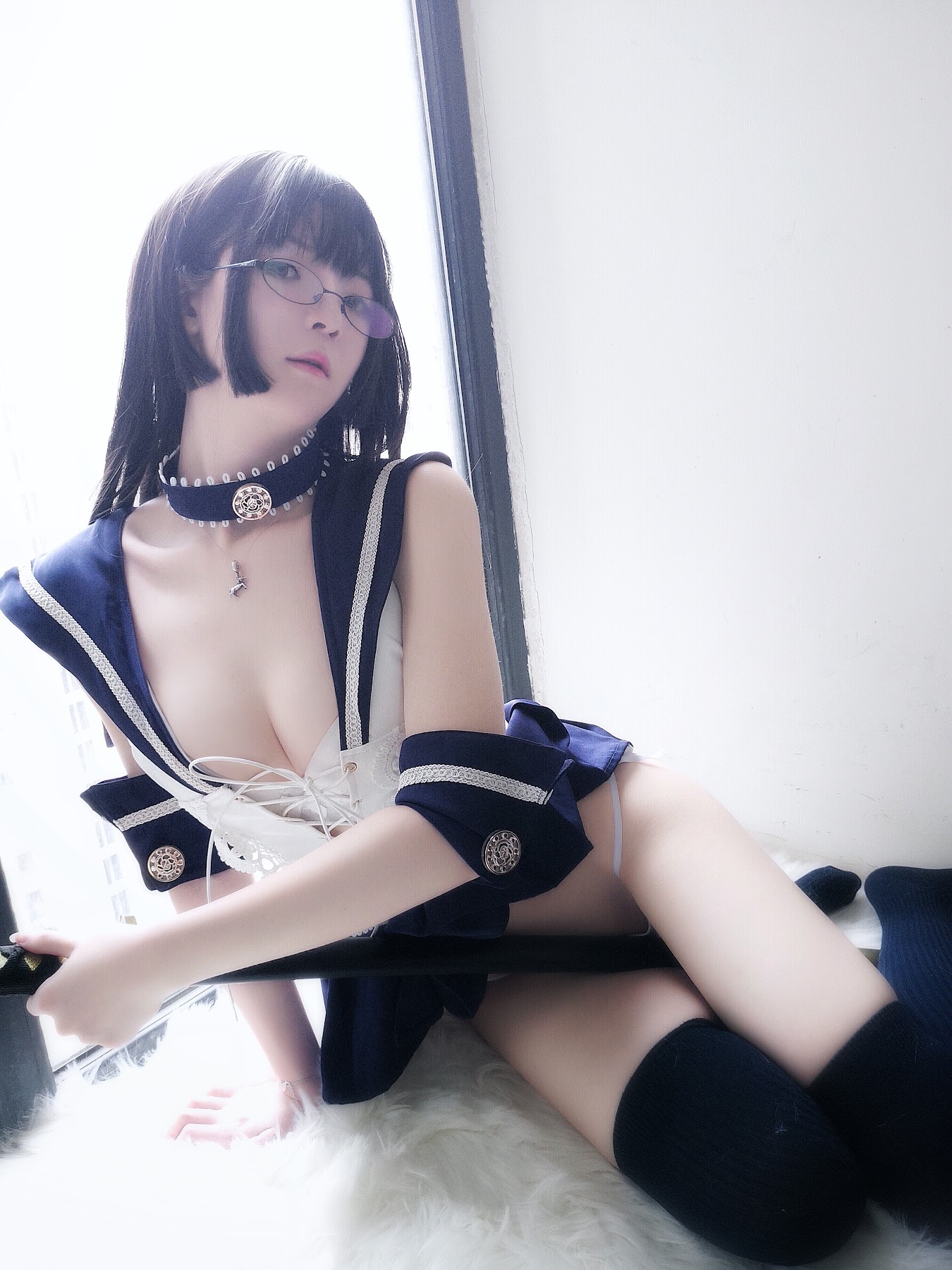 Coser@一小央泽 (yixiaoyangze) – 武士刀与水手服 - P11