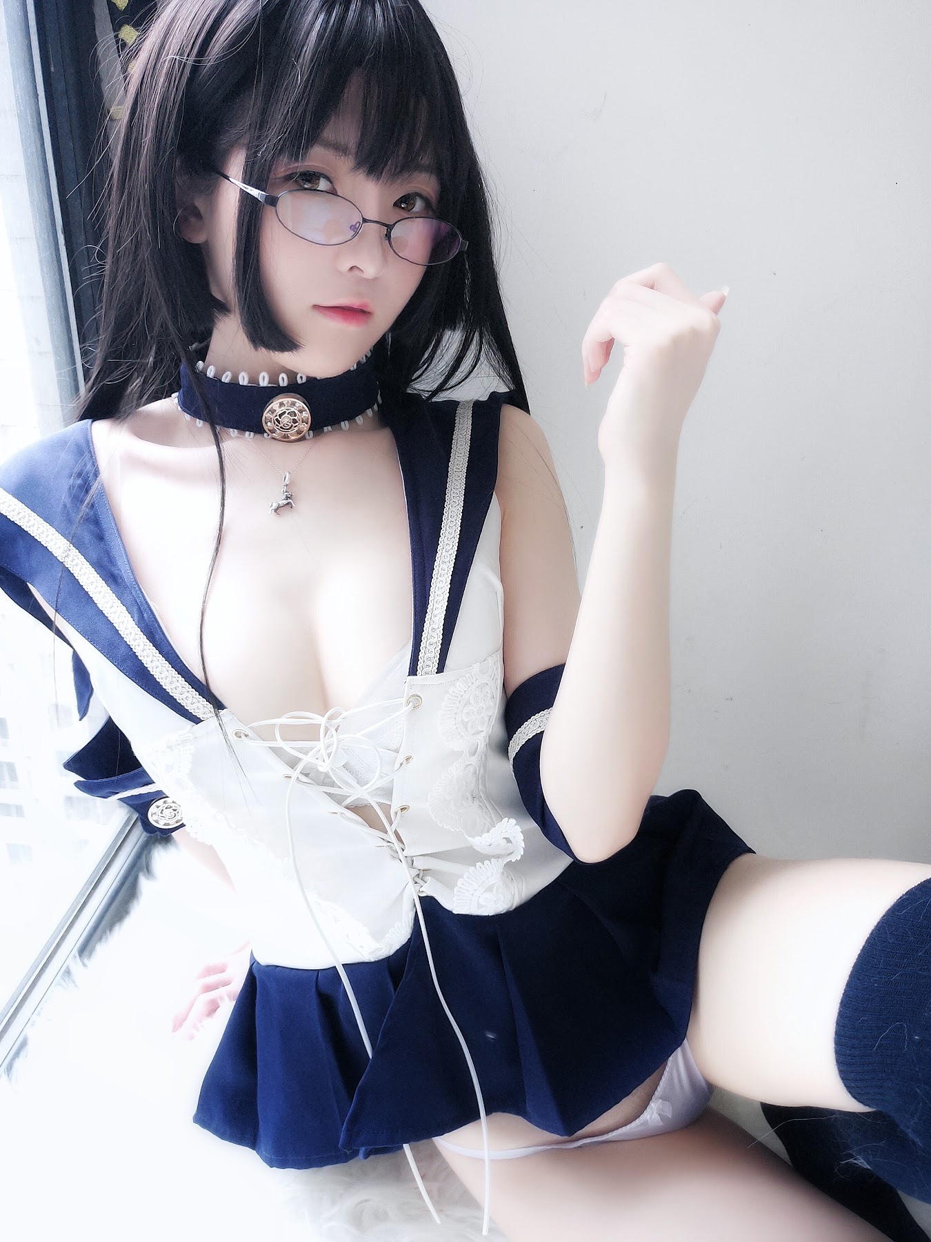 Coser@一小央泽 (yixiaoyangze) – 武士刀与水手服 - P3