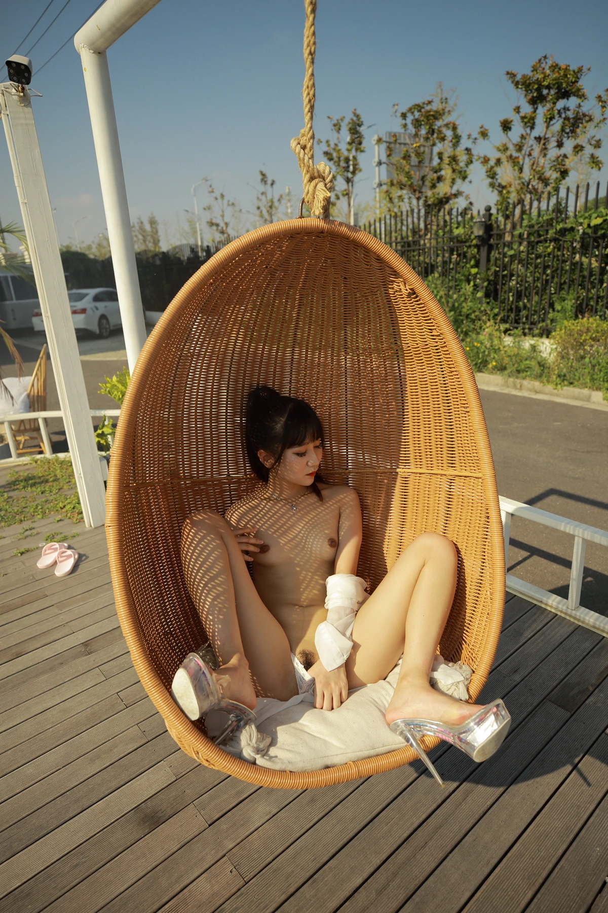猫猫 – 极品苗条高马尾户外 Set.04 - P31
