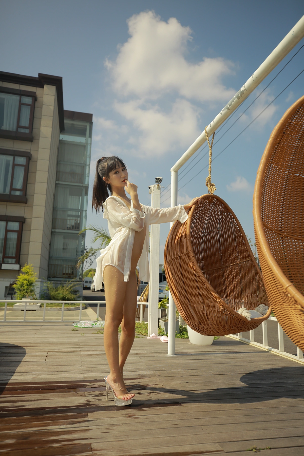 猫猫 – 极品苗条高马尾户外 Set.04 - P53