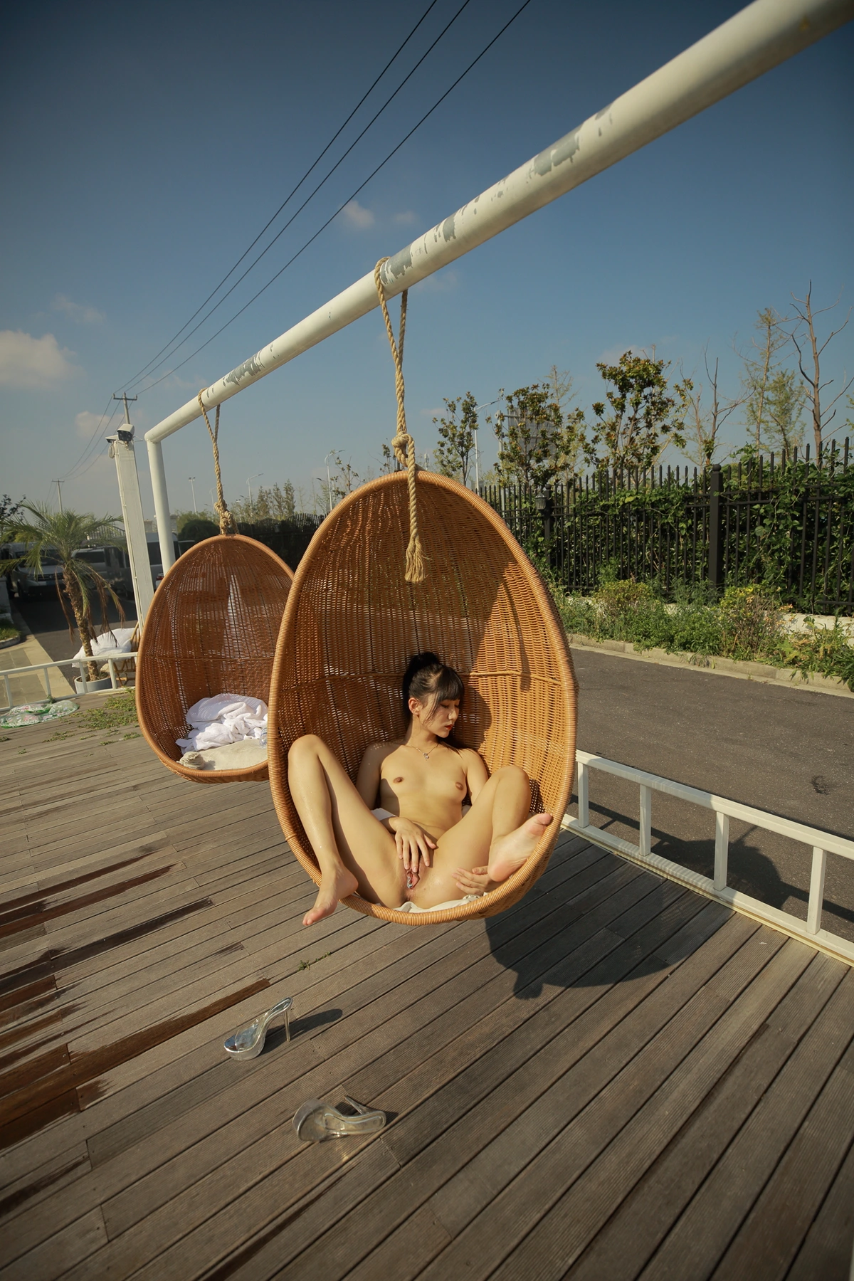 猫猫 – 极品苗条高马尾户外 Set.04 - P80